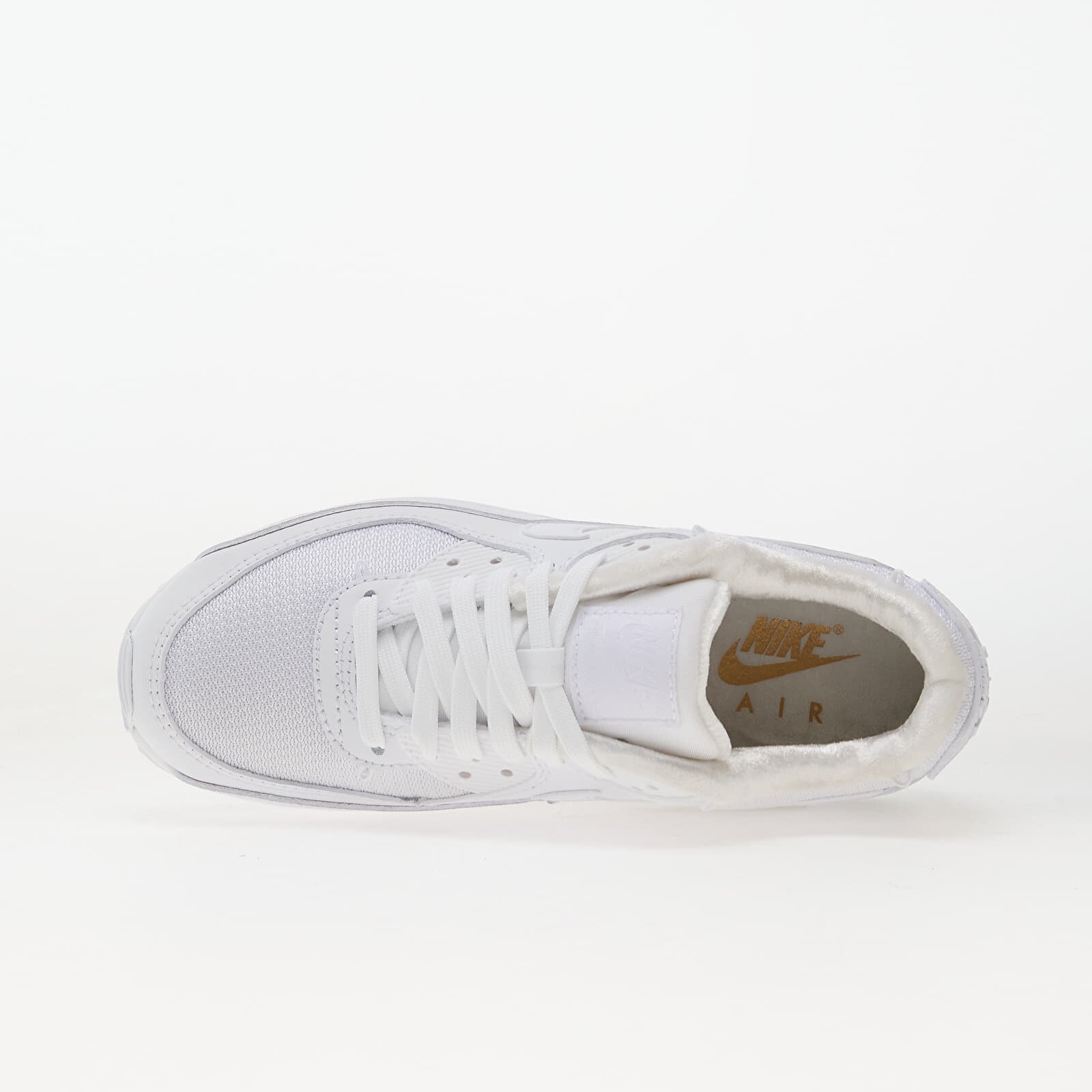 Nike Сникърси W Air Max 90 Prm White/ White-Metallic Gold