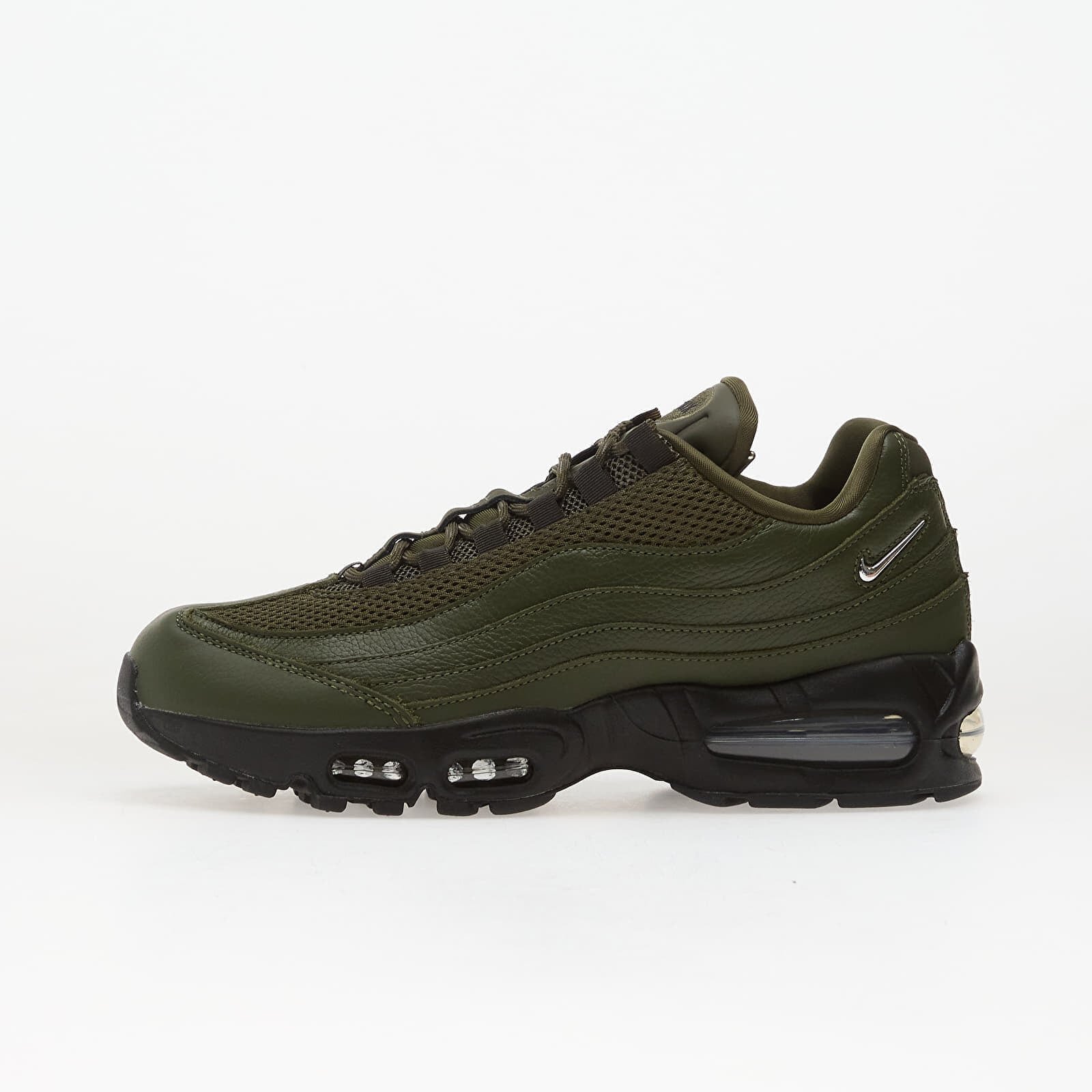 Nike Сникърси W Air Max 95 Big Bubble Cargo Khaki/ Medium Olive-Black