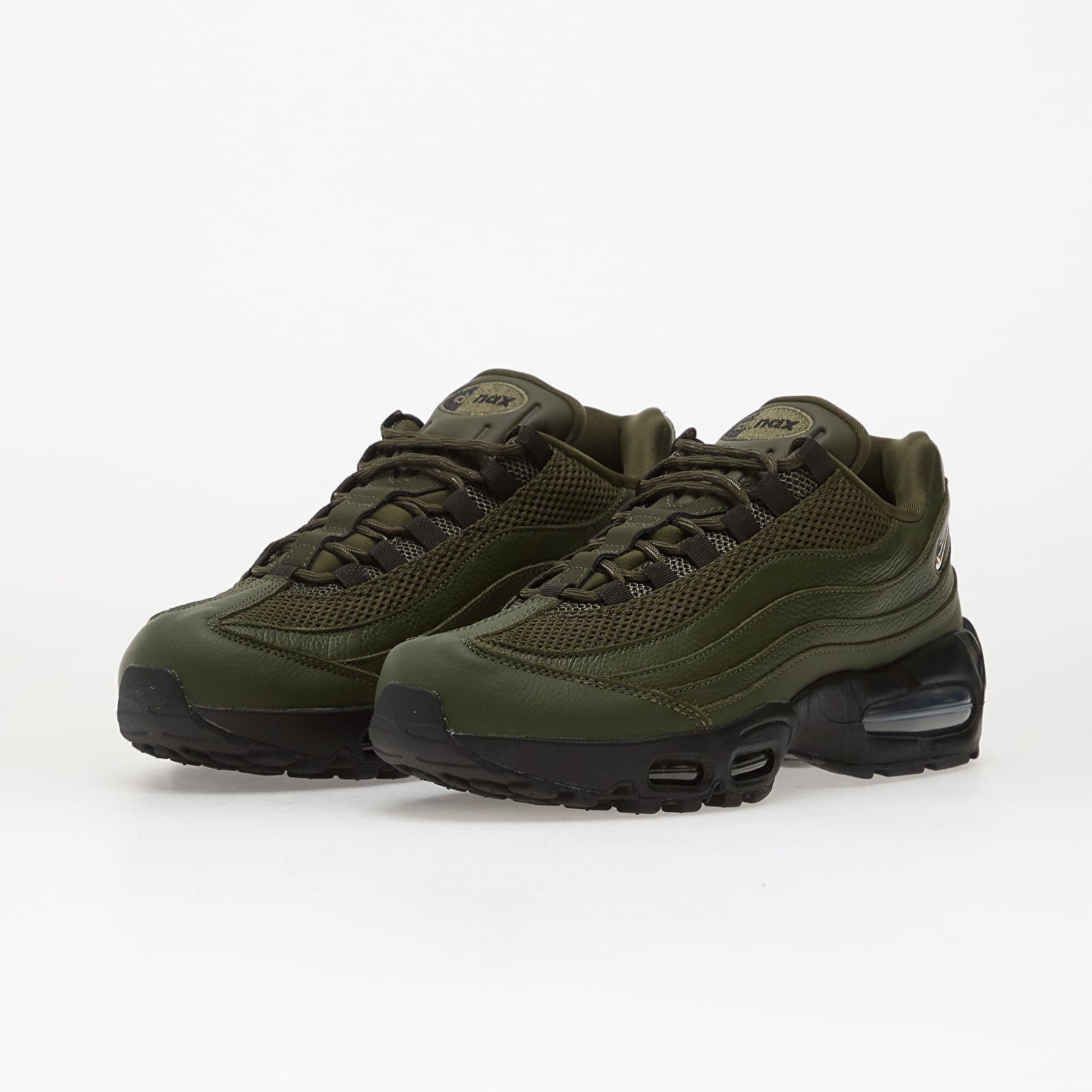 Nike Сникърси W Air Max 95 Big Bubble Cargo Khaki/ Medium Olive-Black