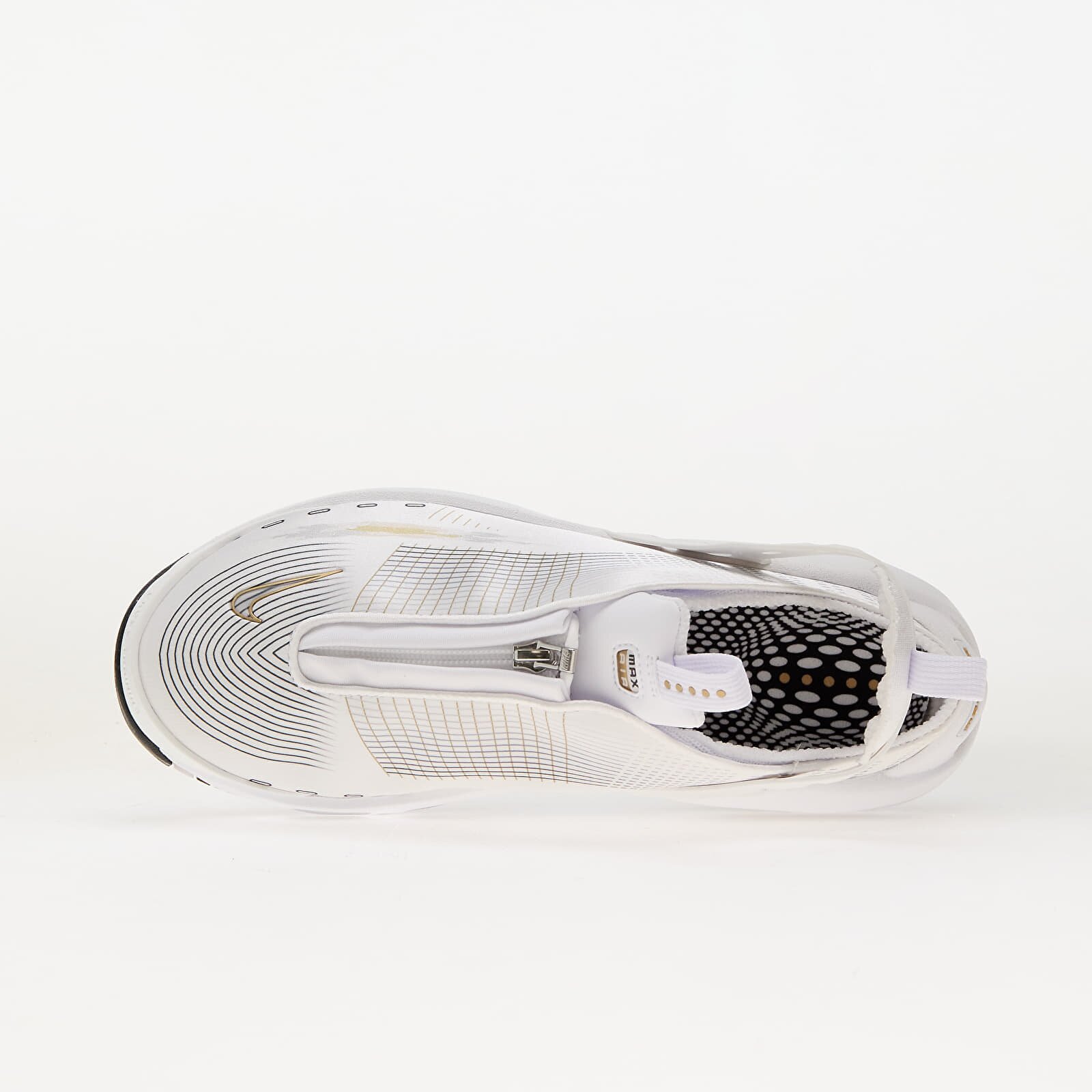 Nike Сникърси W Air Max Craze White/ Metallic Gold-Black-Copper Moon