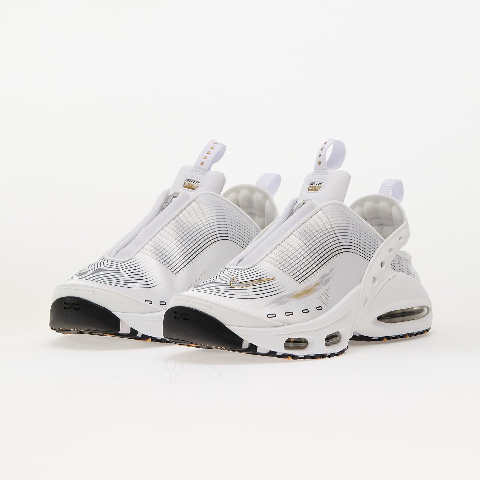 Nike Сникърси W Air Max Craze White/ Metallic Gold-Black-Copper Moon