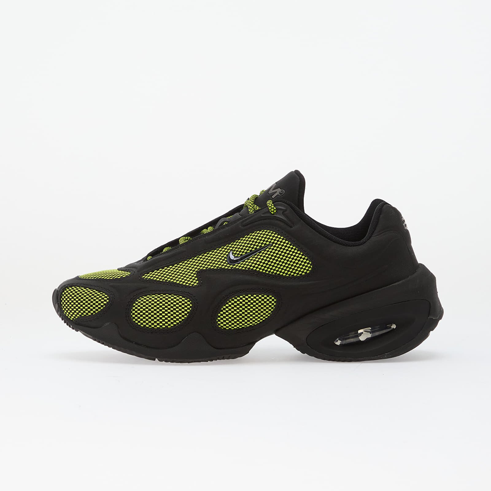 Nike Сникърси W Air Max Muse Black/ Mtlc Dark Grey-Atomic Green