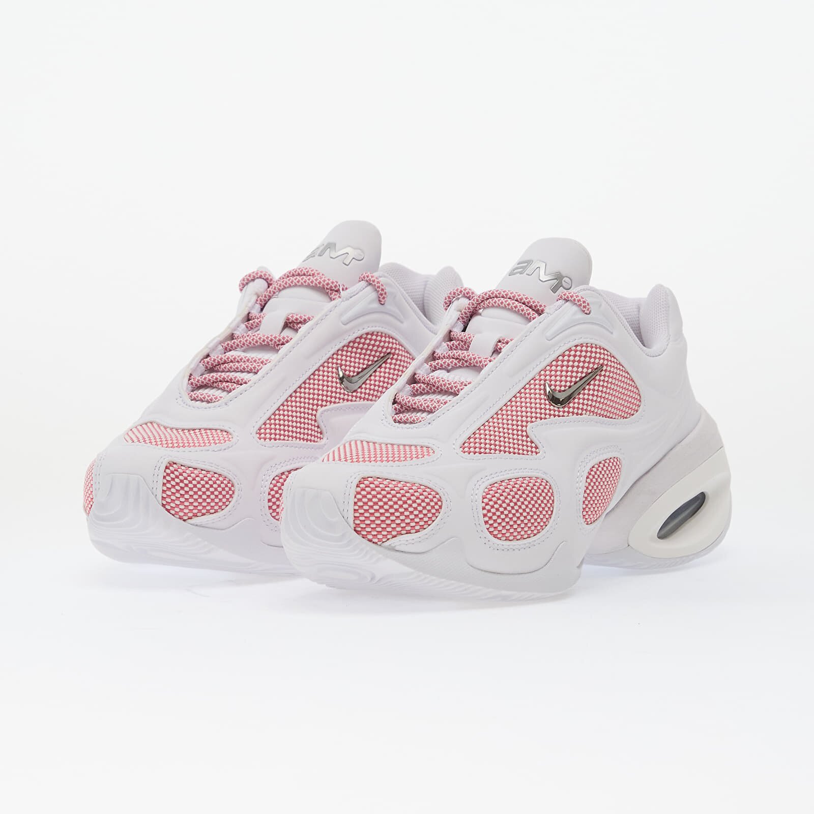 Nike Сникърси W Air Max Muse White/ Metallic Silver-Peony