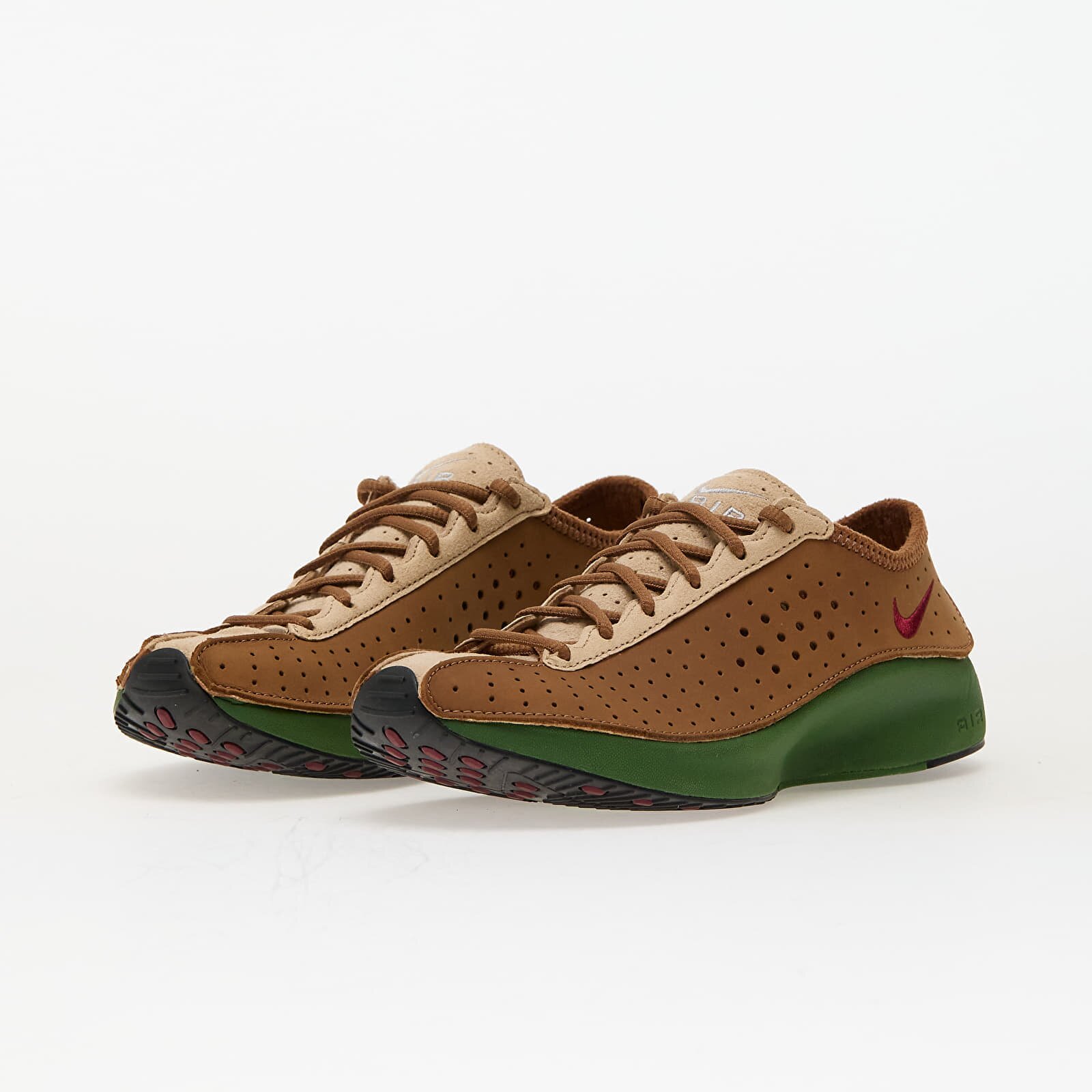 Nike Сникърси W Air Superfly Ale Brown/ Team Red-Treeline