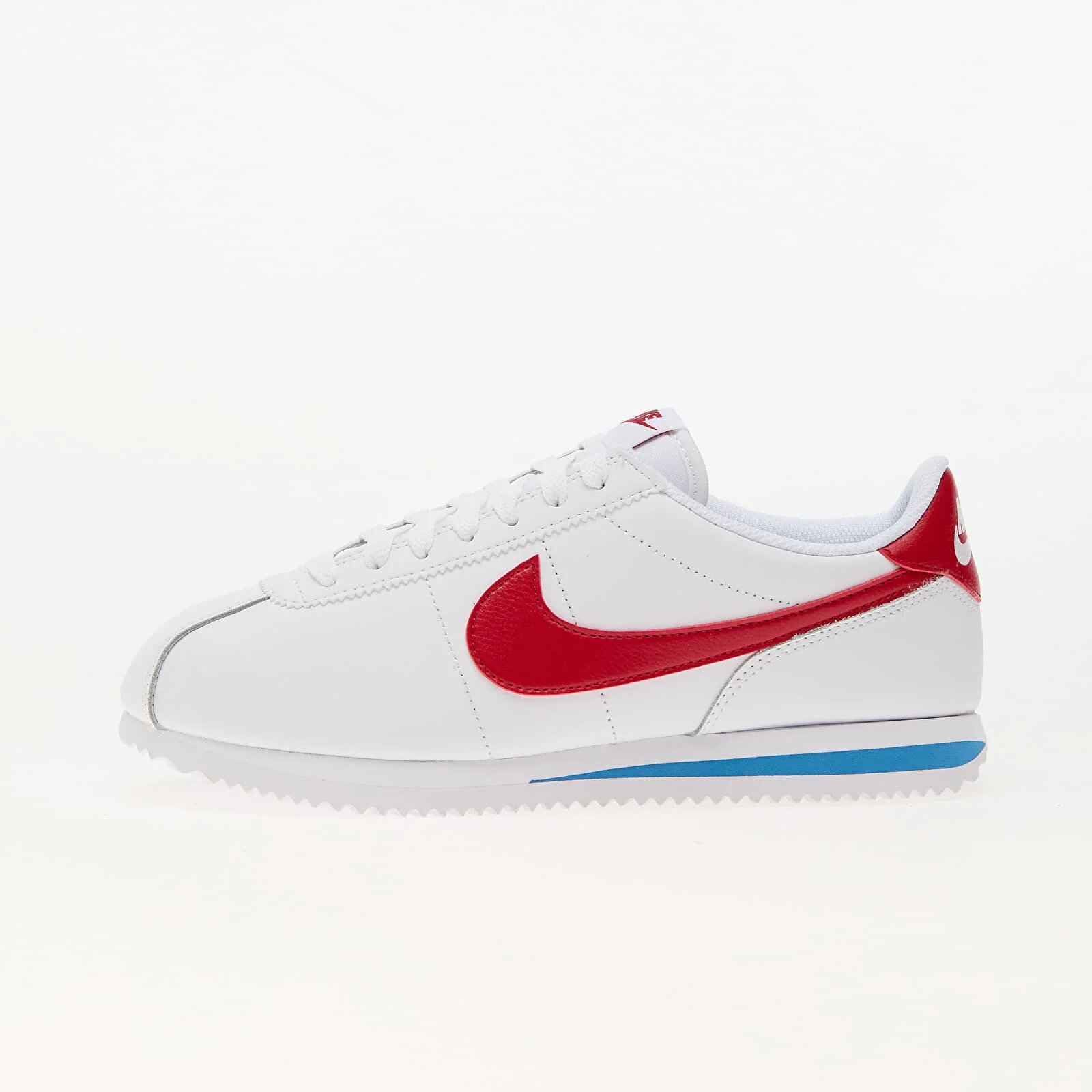 Nike Сникърси W Cortez Leather White/ Varsity Red-Varsity Blue