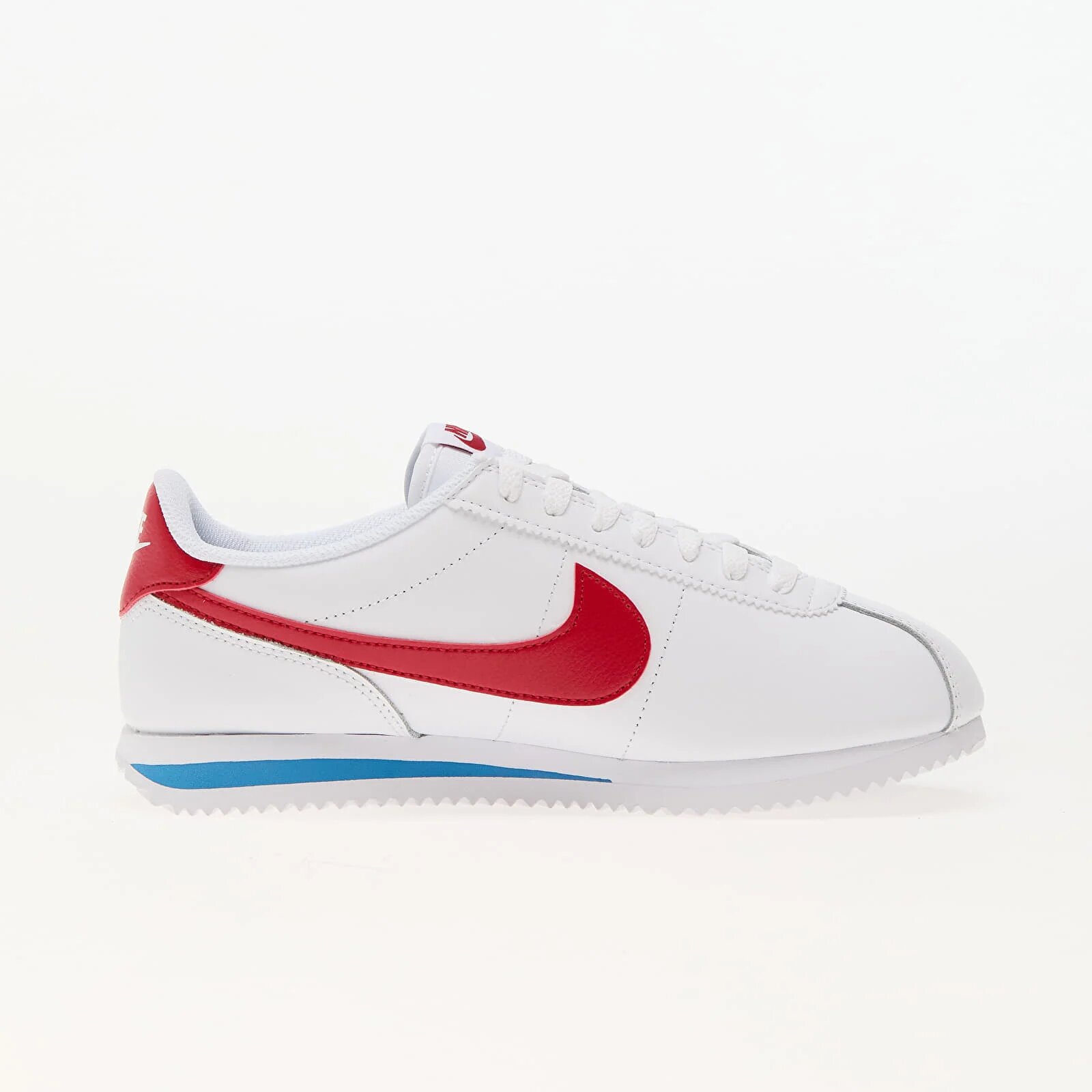 Nike Сникърси W Cortez Leather White/ Varsity Red-Varsity Blue