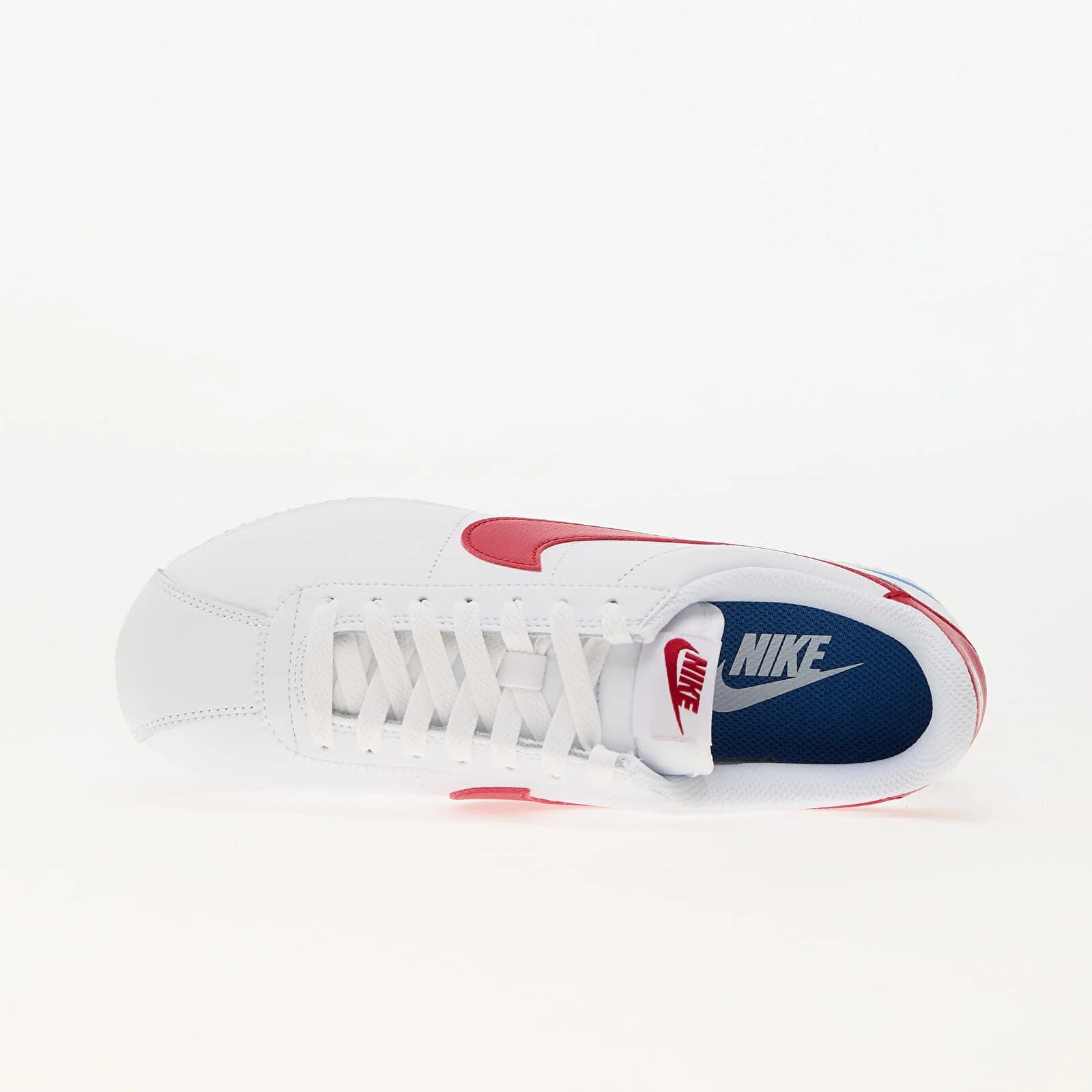 Nike Сникърси W Cortez Leather White/ Varsity Red-Varsity Blue