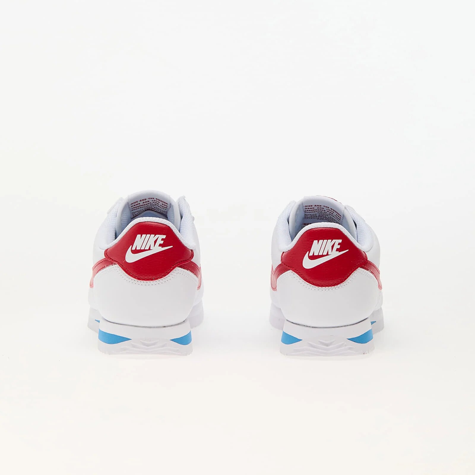 Nike Сникърси W Cortez Leather White/ Varsity Red-Varsity Blue