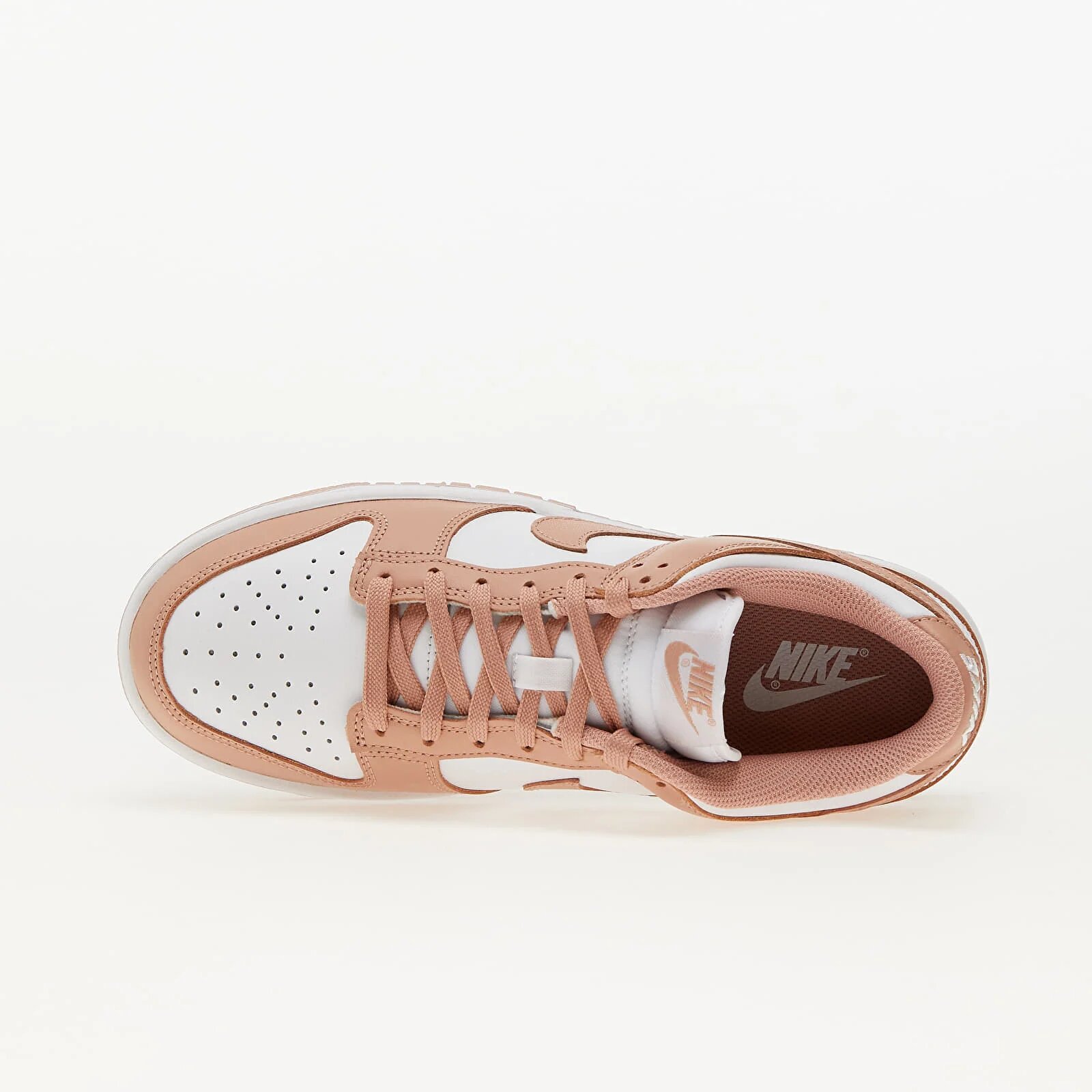 Nike Сникърси W Dunk Low White/ Rose Whisper