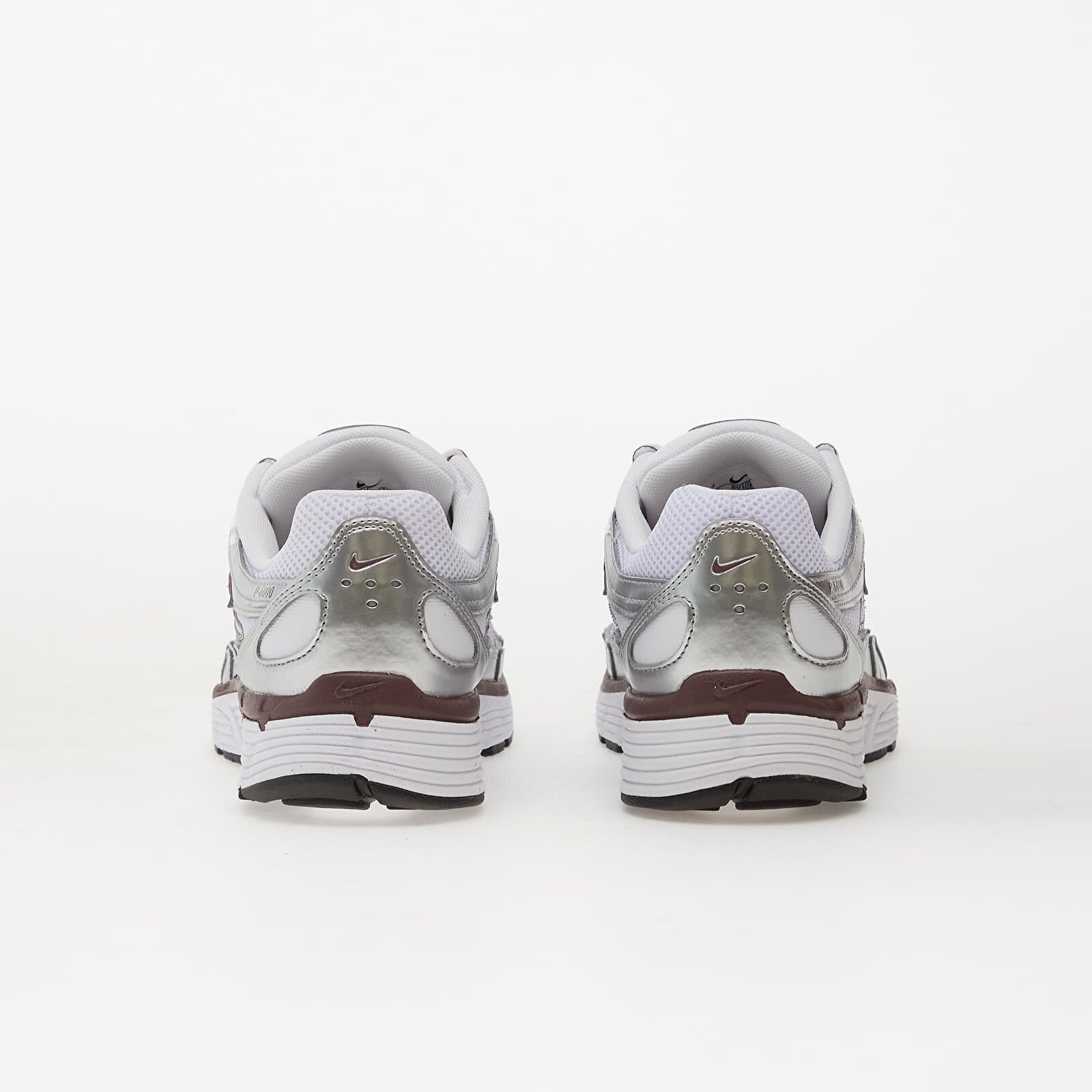 Nike Сникърси W P-6000 White/ Tattoo-Metallic Silver-Black
