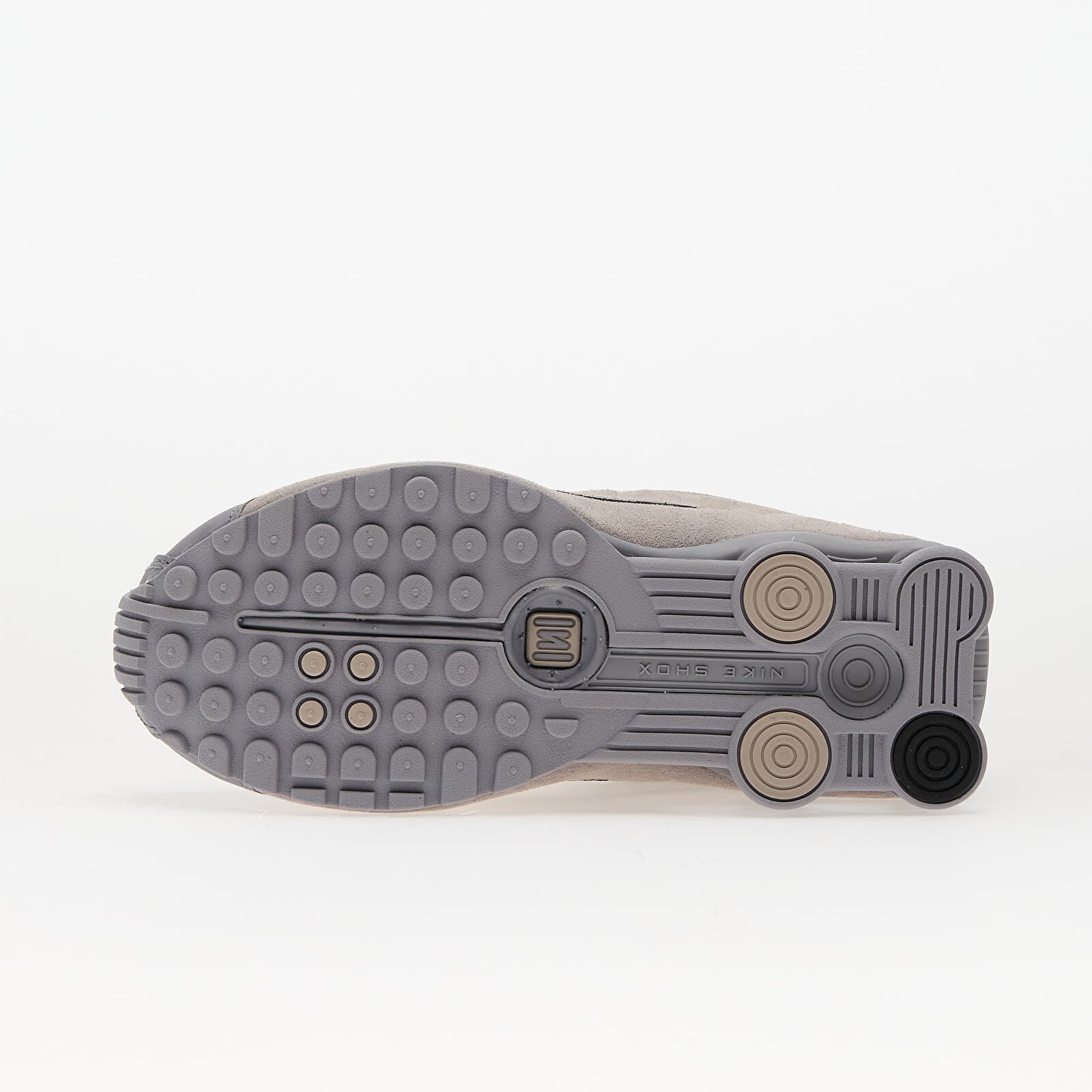 Nike Сникърси W Shox R4 Cement Grey/ Black-College Grey-Mtlc Silver