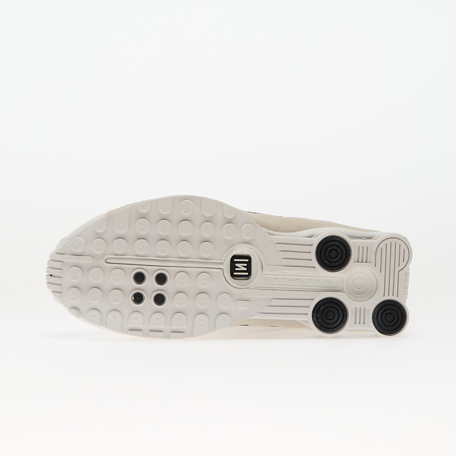 Nike Сникърси W Shox R4 Summit White/ Black-Lt Orewood Brn