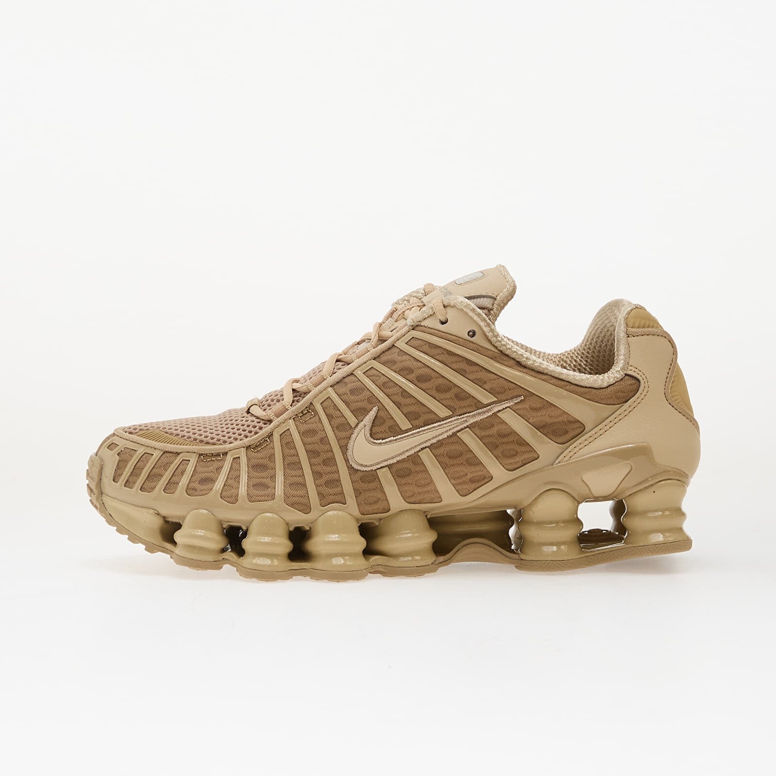 Nike Сникърси W Shox Tl Linen/ Linen-Metallic Silver