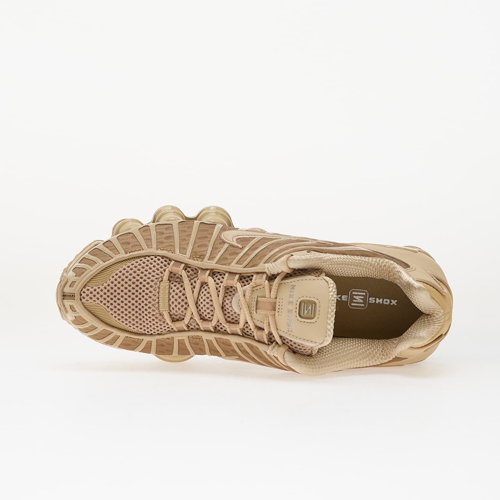 Nike Сникърси W Shox Tl Linen/ Linen-Metallic Silver