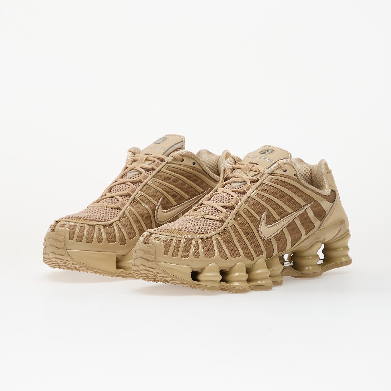 Nike Сникърси W Shox Tl Linen/ Linen-Metallic Silver