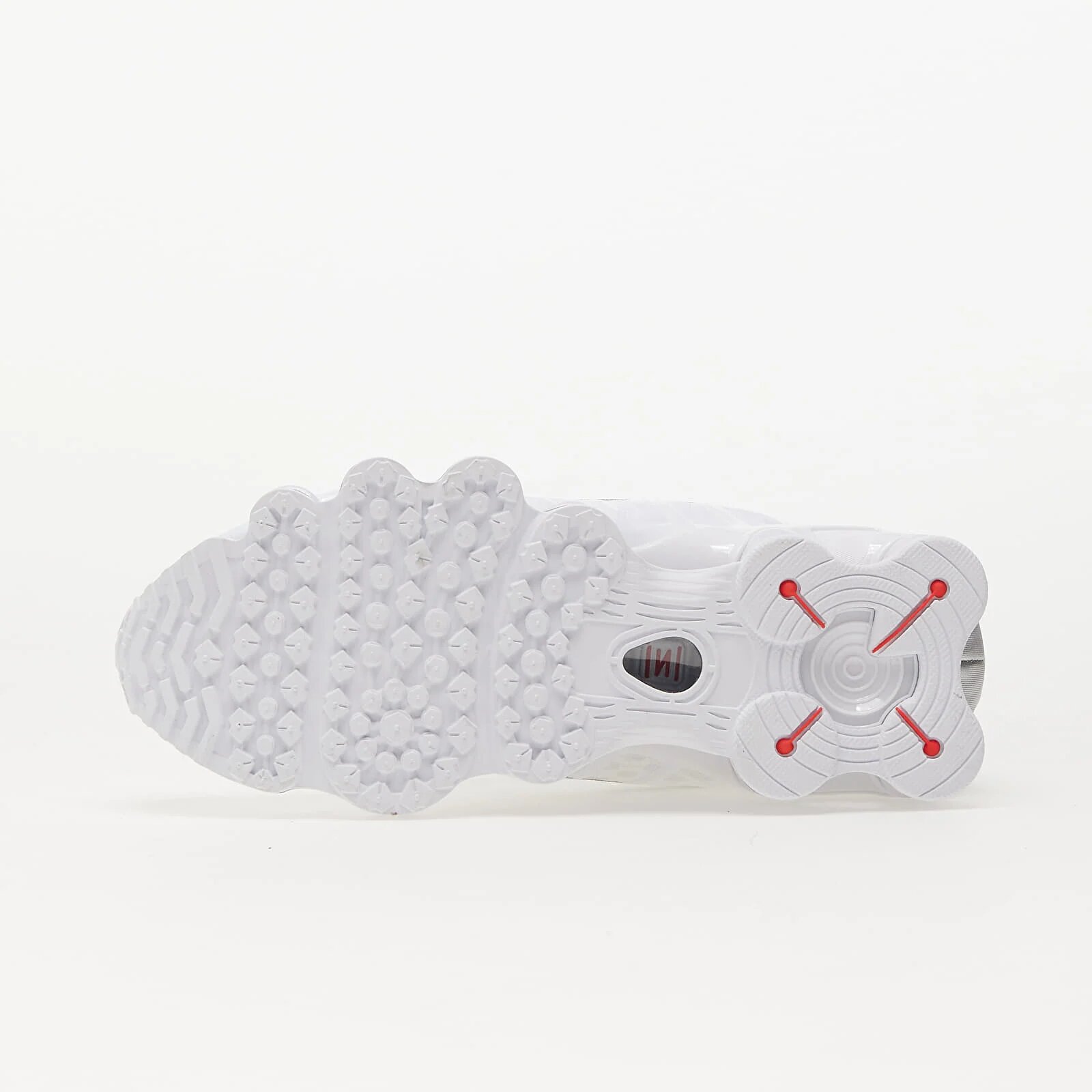 Nike Сникърси W Shox Tl White/ White-Metallic Silver-Max Orange