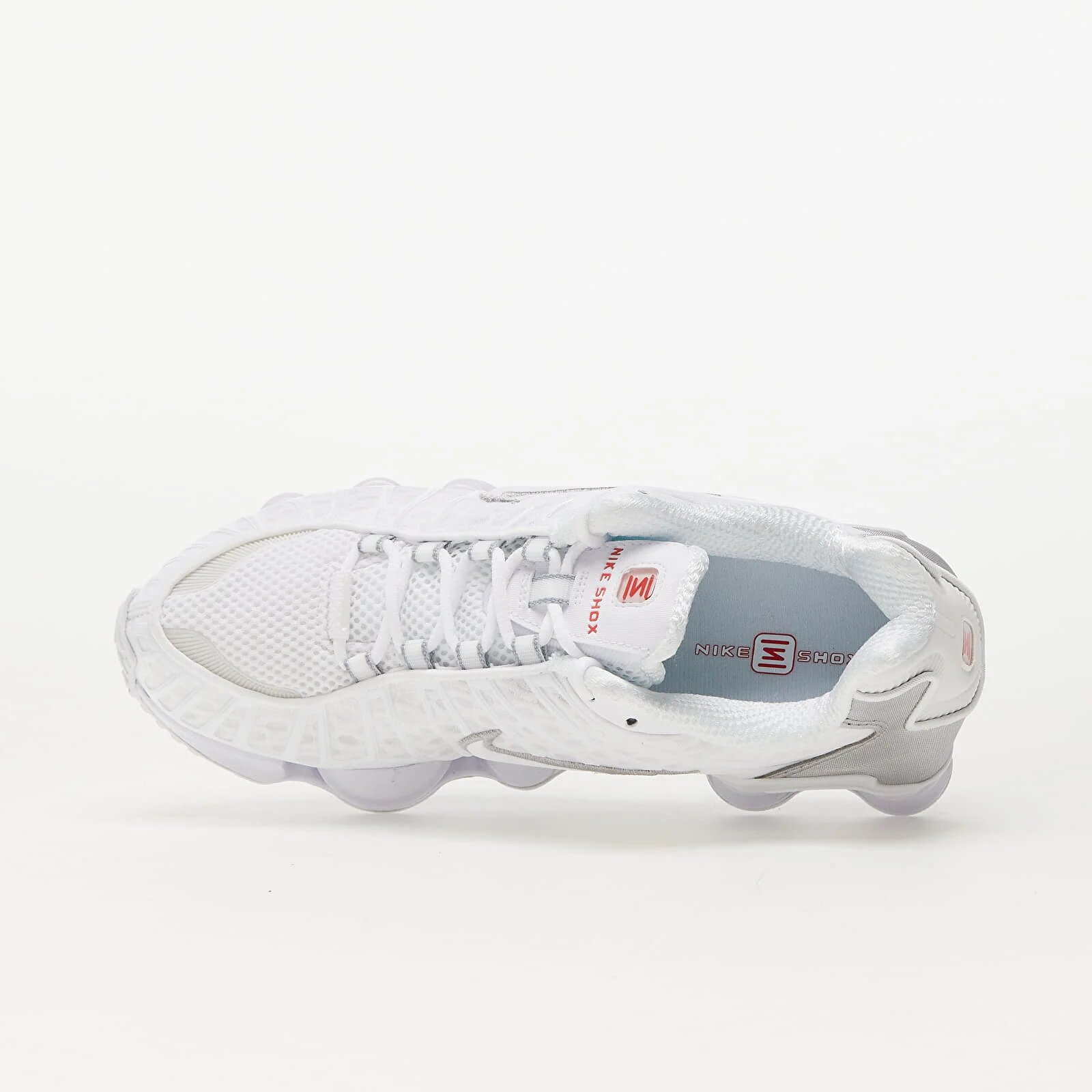 Nike Сникърси W Shox Tl White/ White-Metallic Silver-Max Orange
