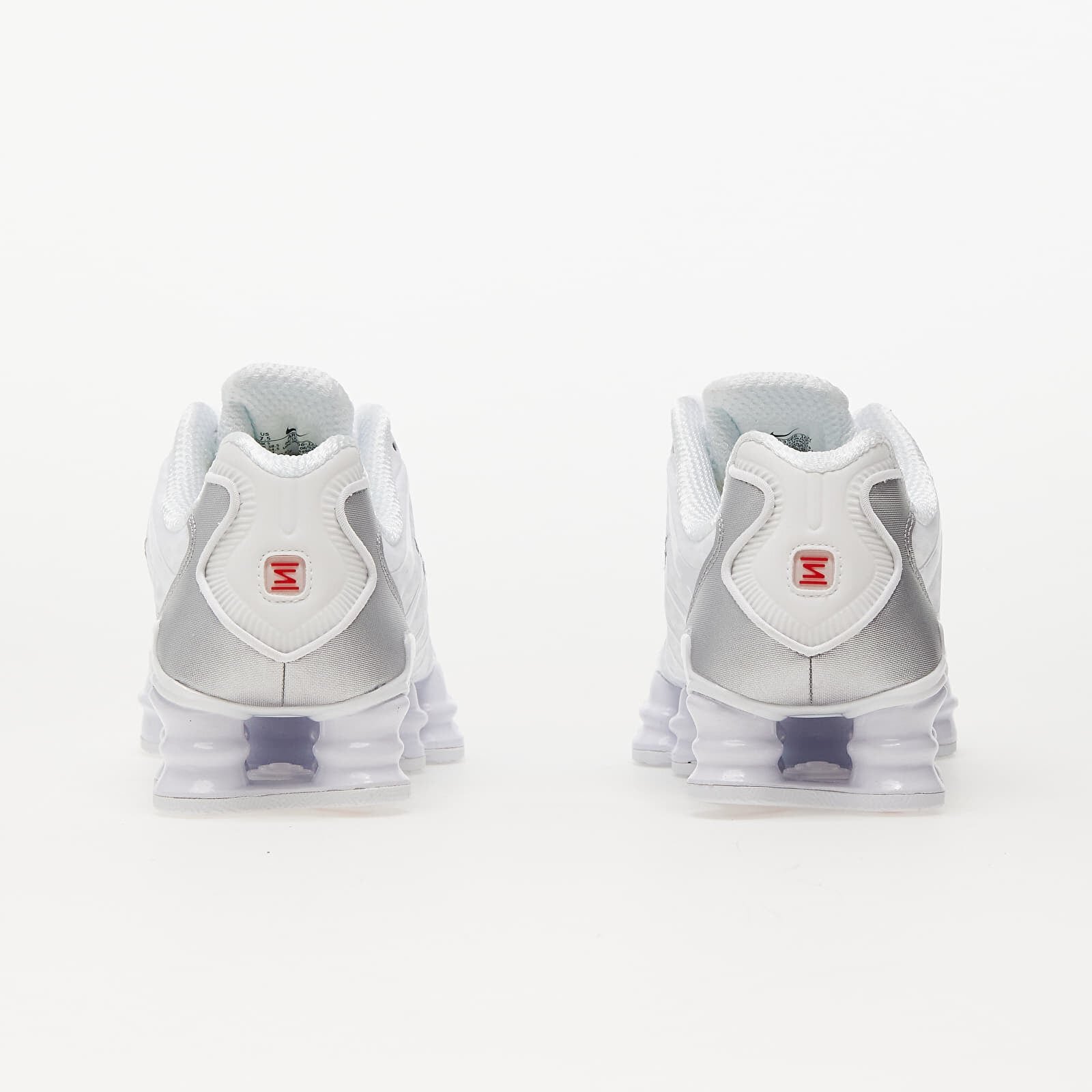 Nike Сникърси W Shox Tl White/ White-Metallic Silver-Max Orange