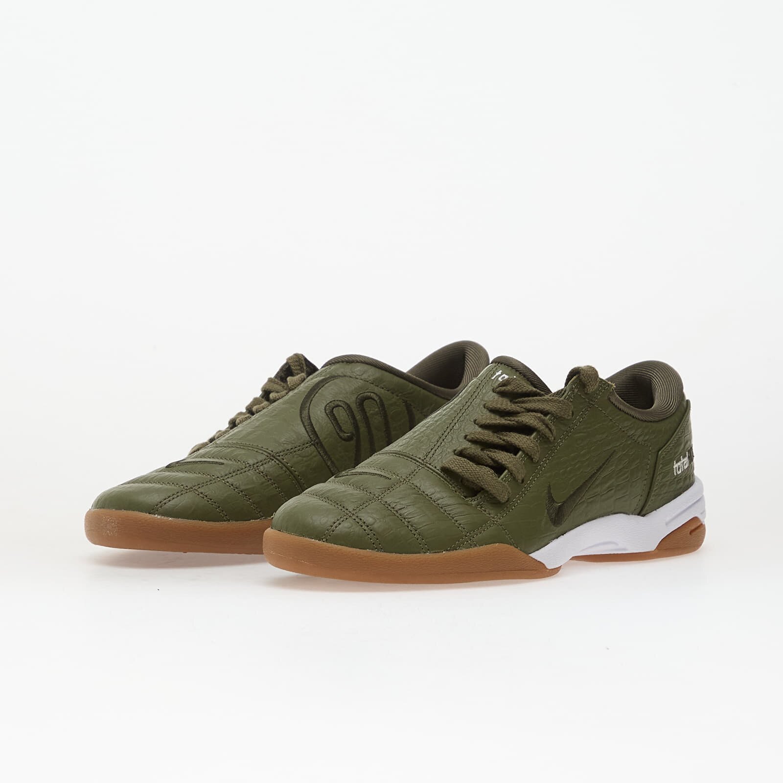 Nike Сникърси W T90 Medium Olive/ Sequoia-Gum Med Brown-White