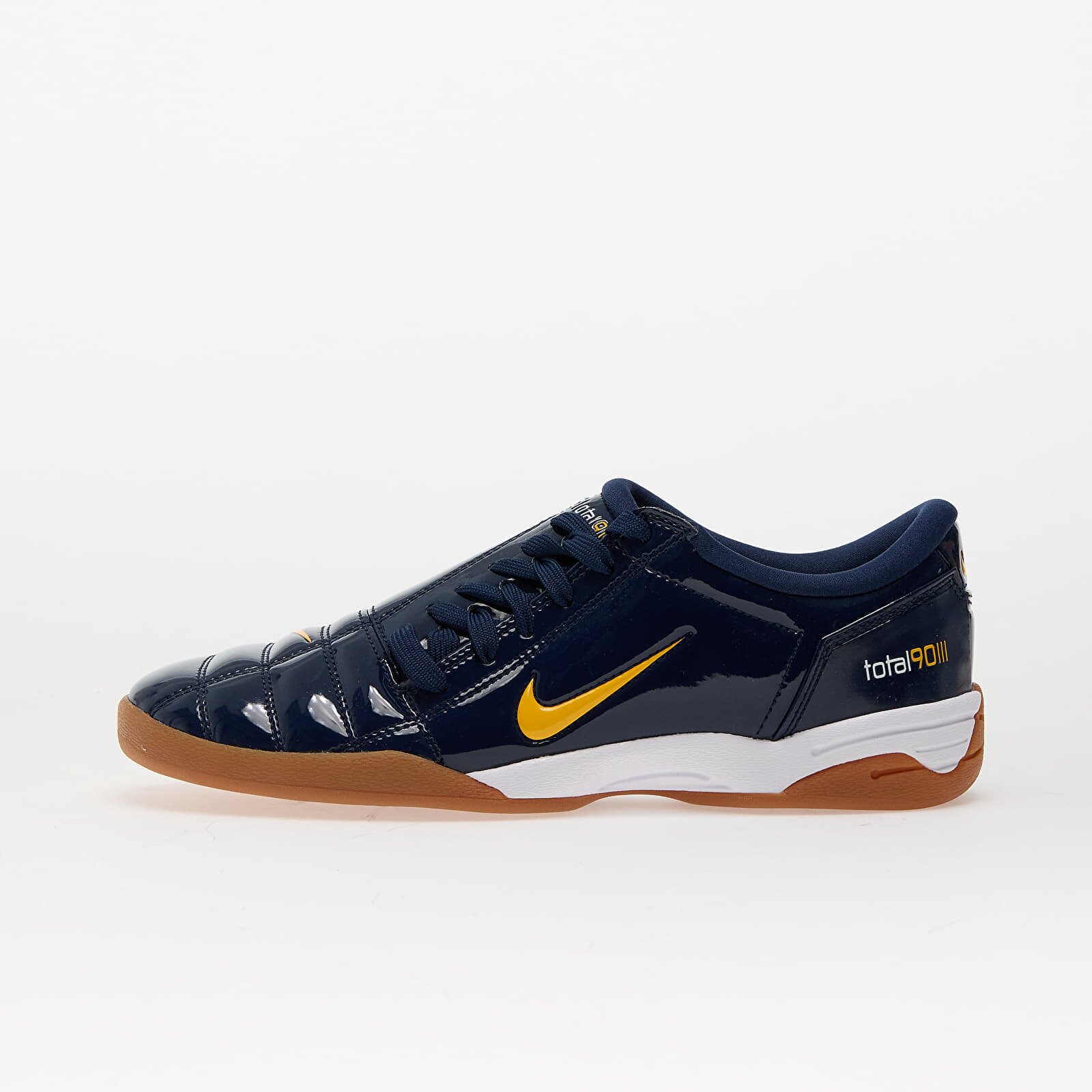 Nike Сникърси W T90 Midnight Navy/ Univ Gold-White-Gum Med Brown