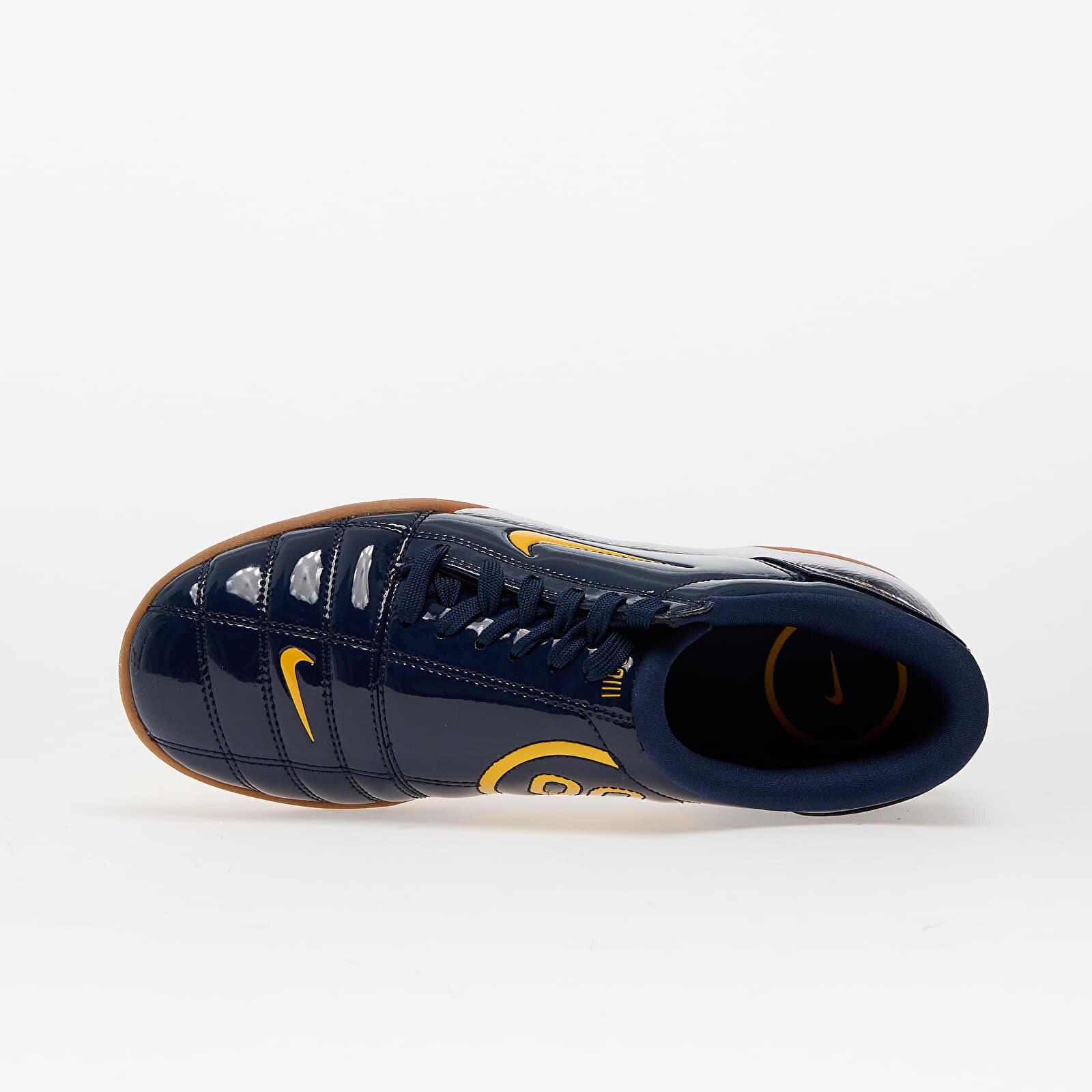 Nike Сникърси W T90 Midnight Navy/ Univ Gold-White-Gum Med Brown