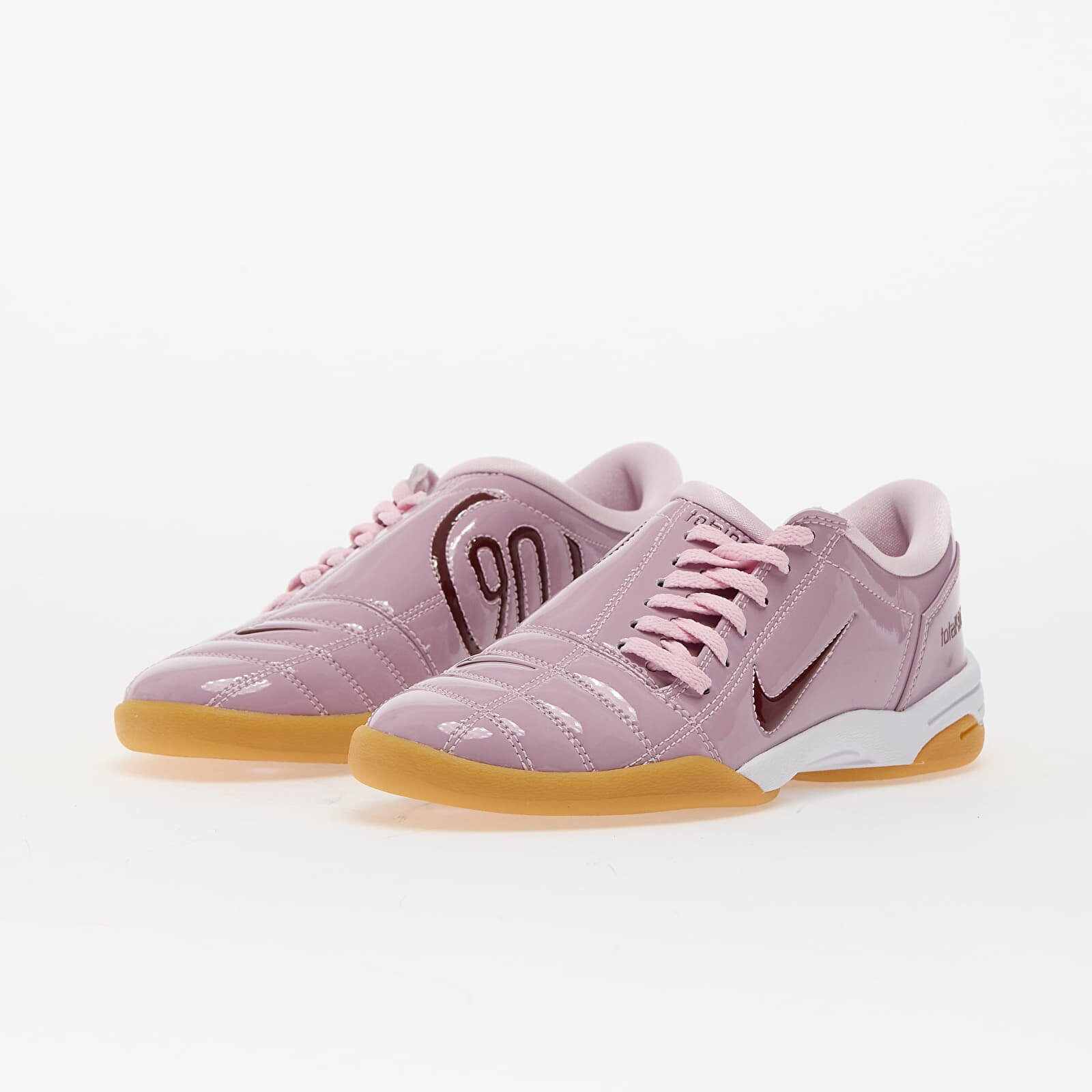 Nike Сникърси W T90 Pink Foam/ Team Red-White-Gum Lt Brown