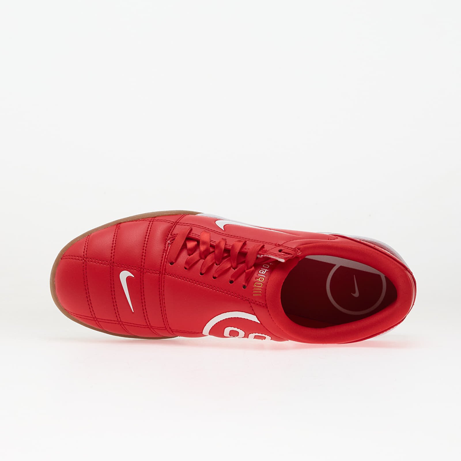 Nike Сникърси W T90 University Red/ White-Gum Med Brown