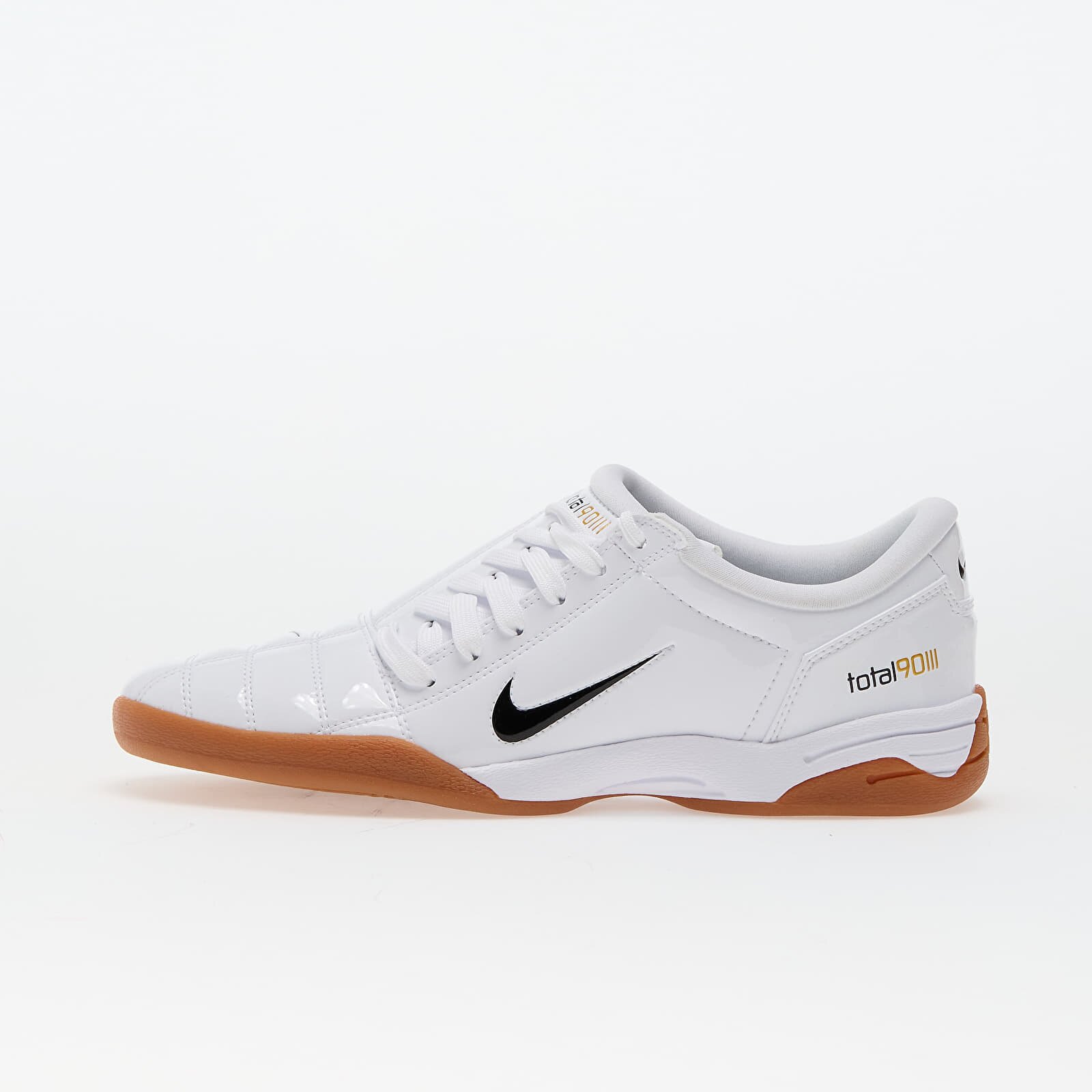 Nike Сникърси W T90 White/ Black-White-Mtlc Gold-Gum Med Brown