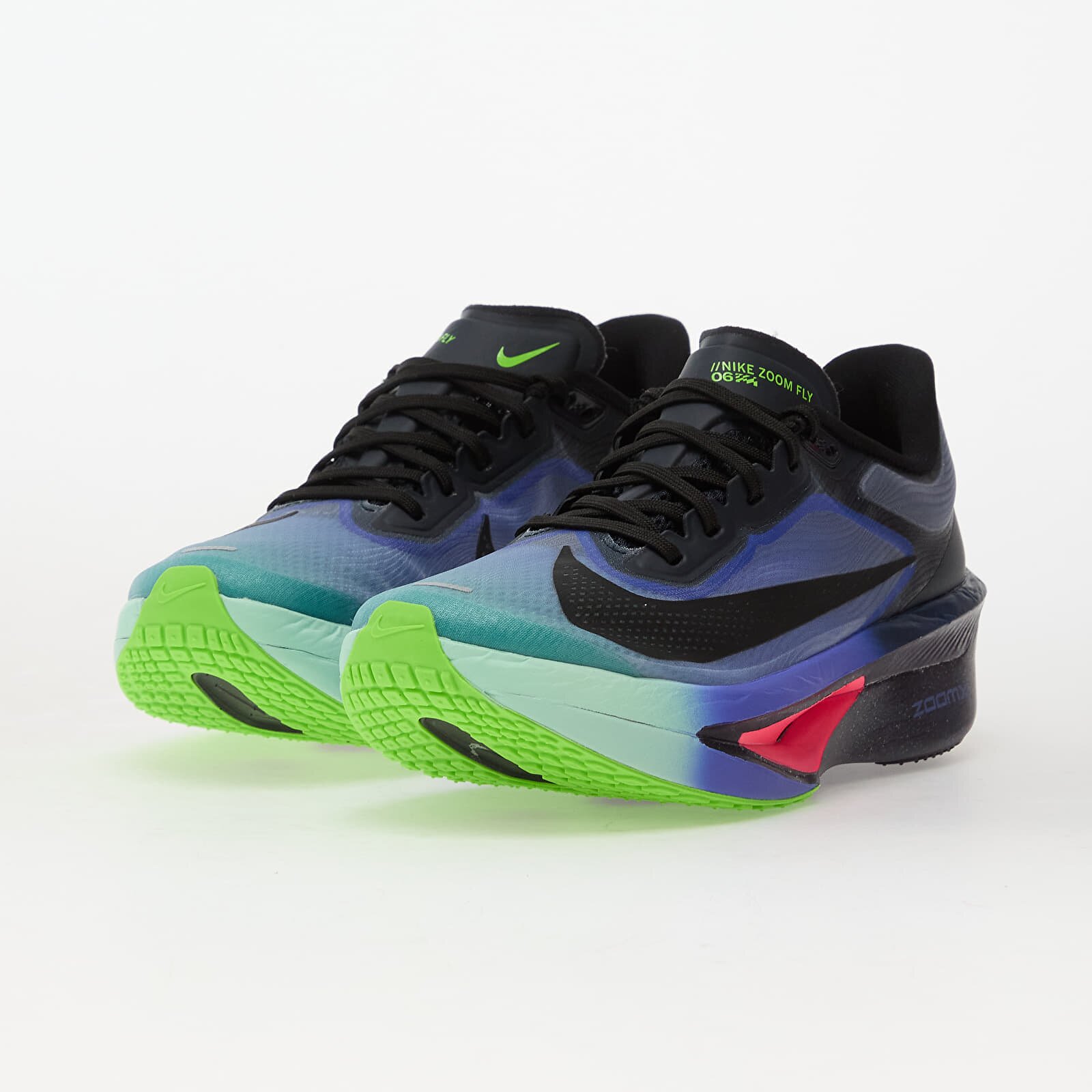 Nike Сникърси W Zoom Fly 6 Glam Dark Obsidian/ Black-Racer Blue