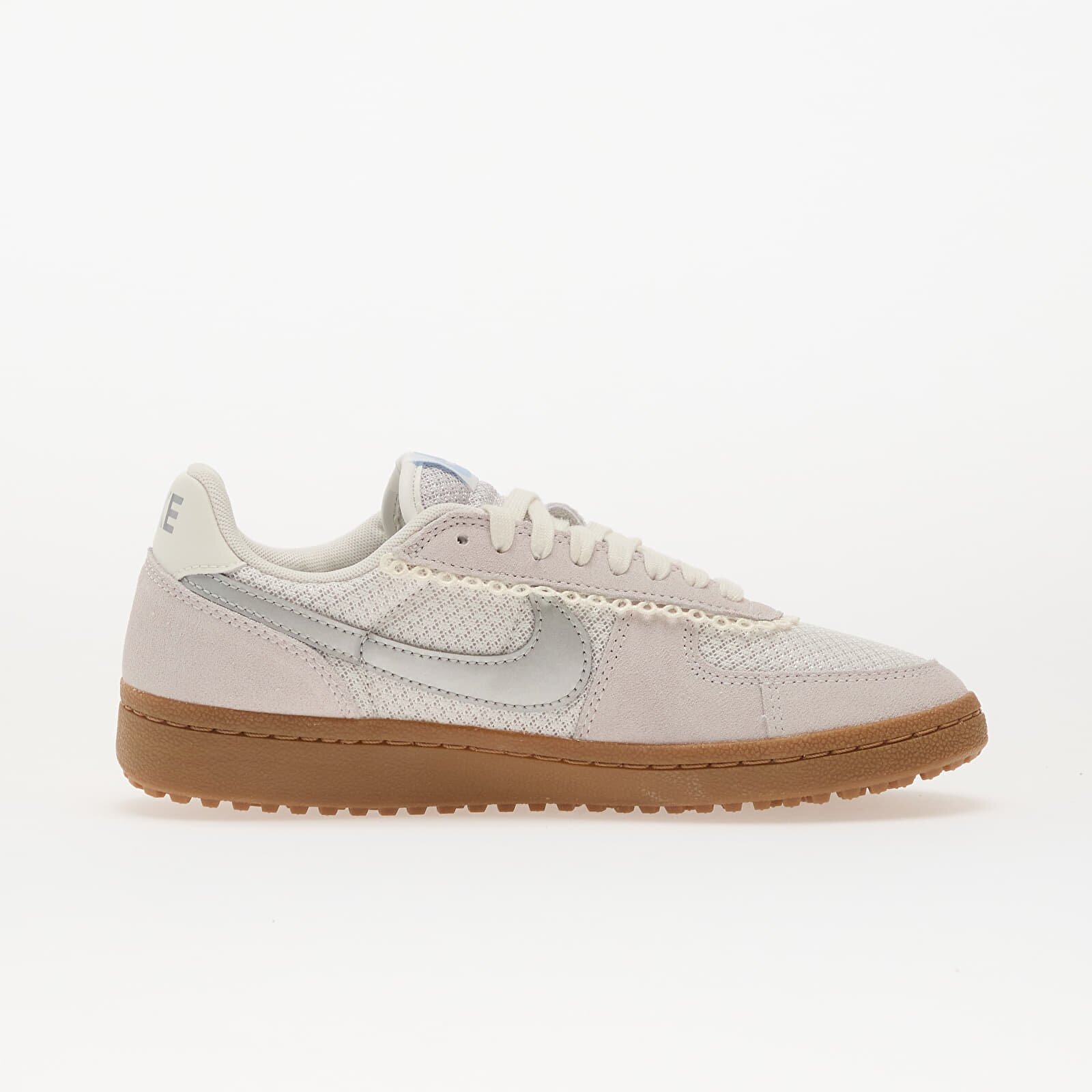 Nike Сникърси Wmns Field General Platinum Tint/ Mtlc Silver-Vast Grey-Gum Med Brown-Sail-Celestine Blue