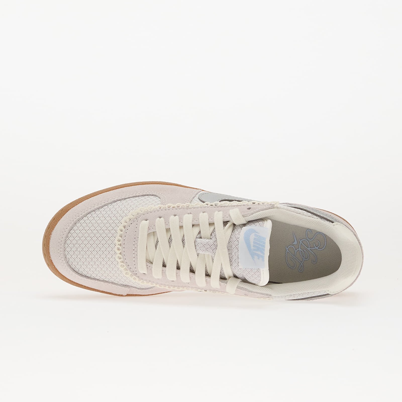 Nike Сникърси Wmns Field General Platinum Tint/ Mtlc Silver-Vast Grey-Gum Med Brown-Sail-Celestine Blue