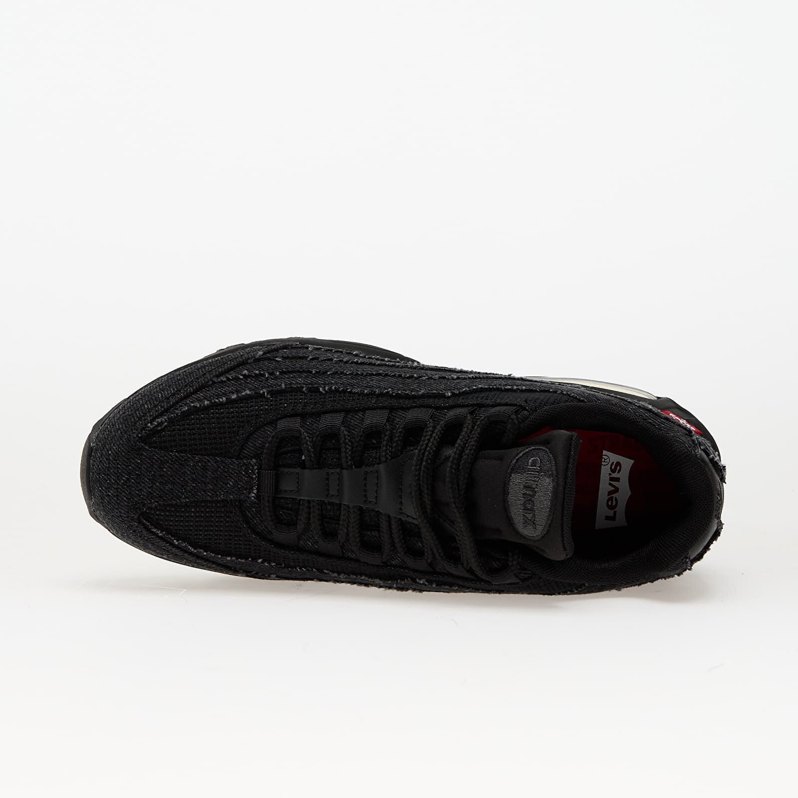 Nike Сникърси x Levi's Air Max 95 Og Black/ Black-Anthracite-Gym Red