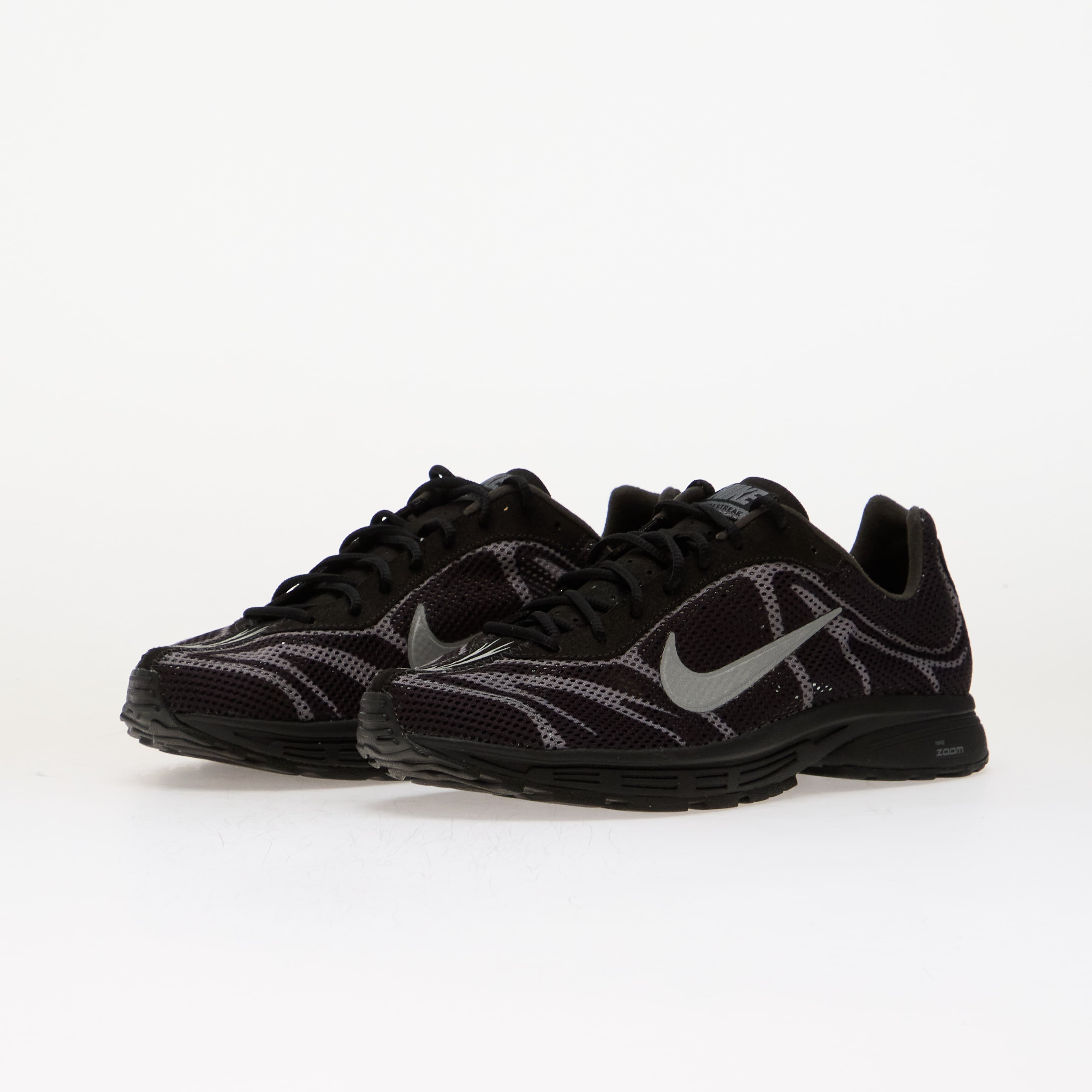 Nike Сникърси Zoom Streak 3 Black/ Reflective Slvr-Smoke Grey