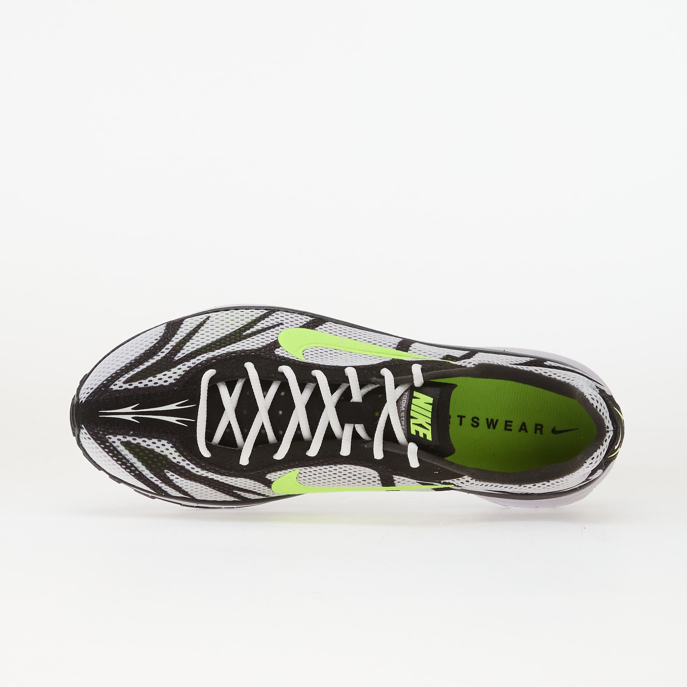Nike Сникърси Zoom Streak 3 White/ Volt-Flat Pewter-Black