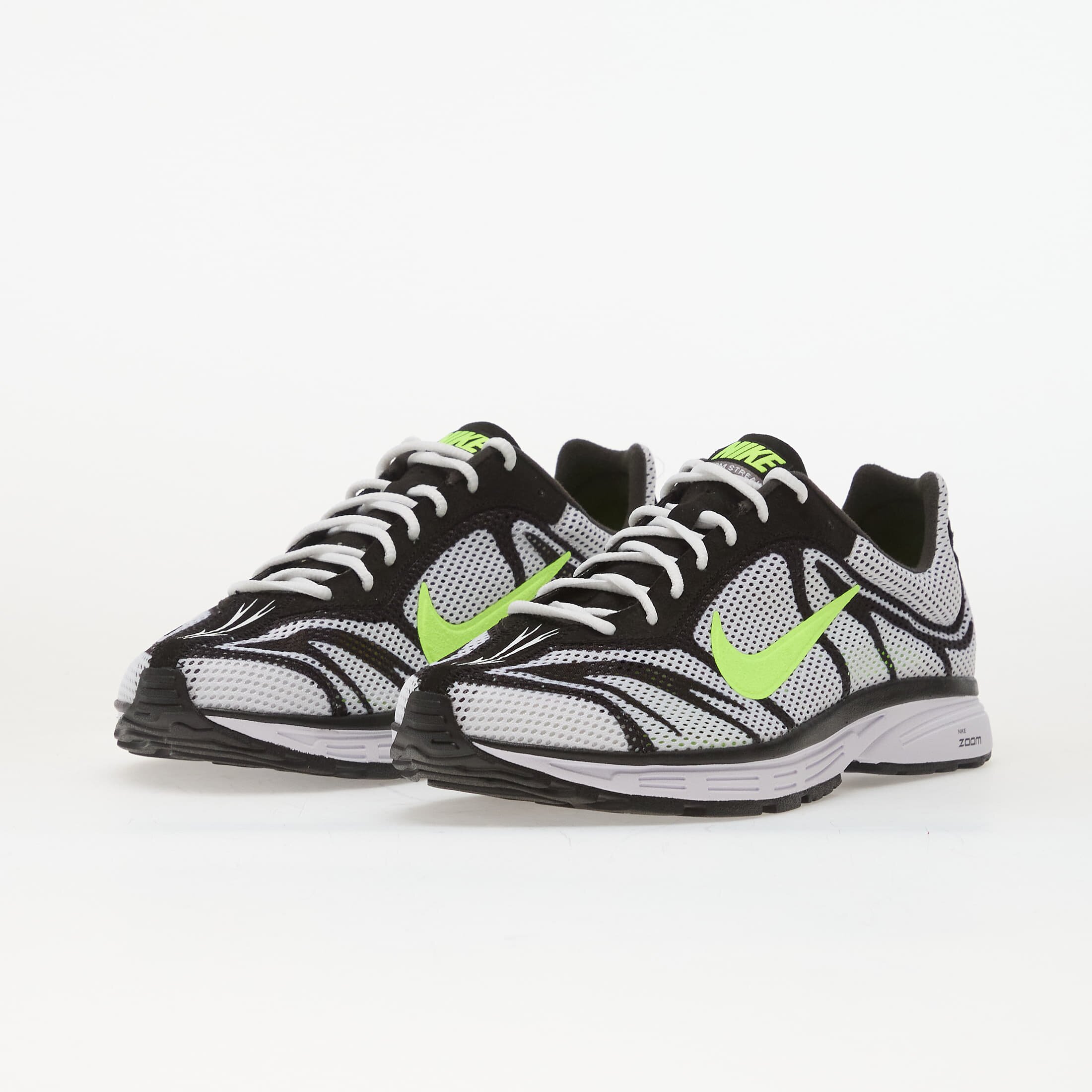 Nike Сникърси Zoom Streak 3 White/ Volt-Flat Pewter-Black