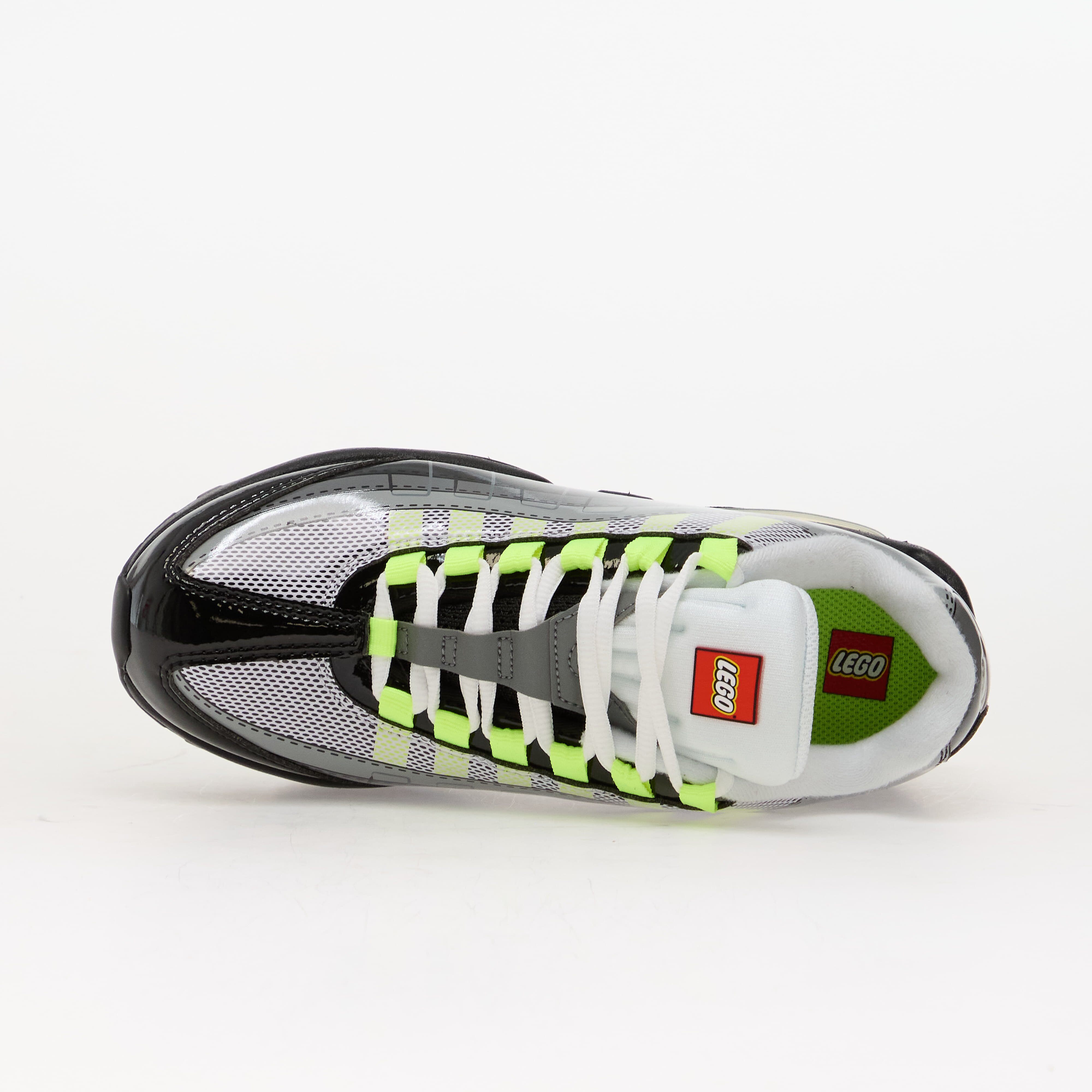 Nike x LEGO Air Max 95 Kids Black/ Metallic Silver-Dk Smoke Grey