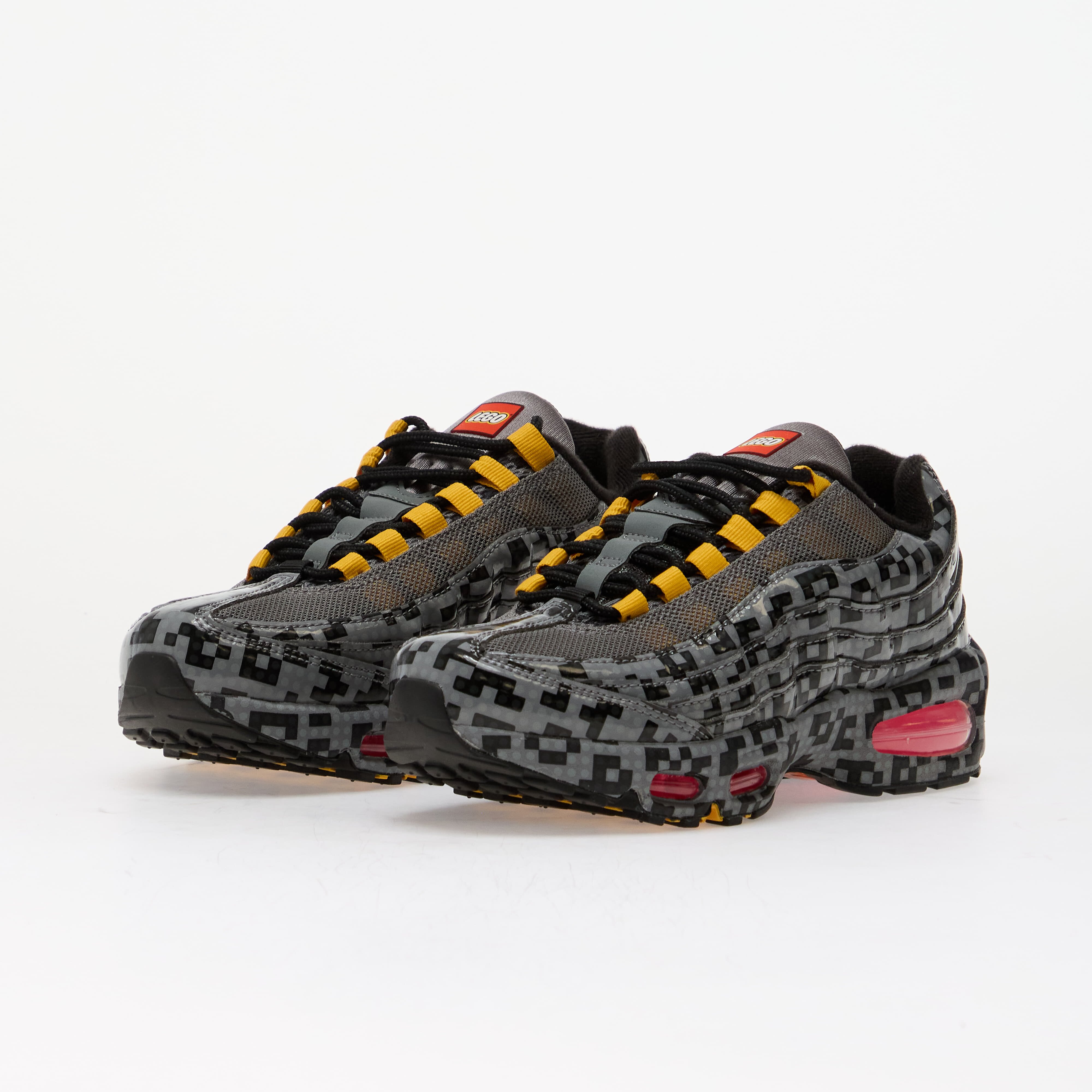 Nike x LEGO Air Max 95 Kids Smoke Grey/ Metallic Silver-Black