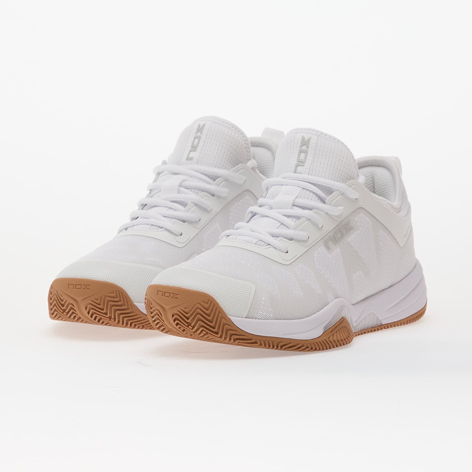 NOX Сникърси Calzado Nerbo White/ Gum Rubber