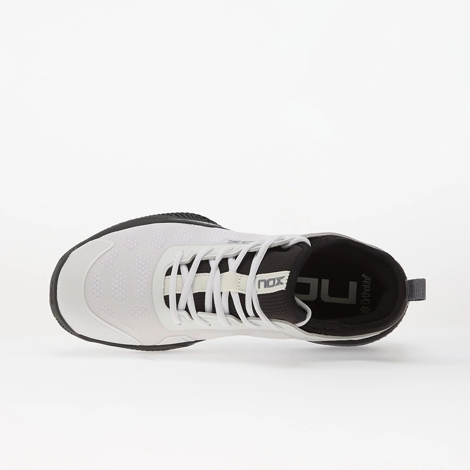 NOX Сникърси Calzado Nerbo White/ Raven