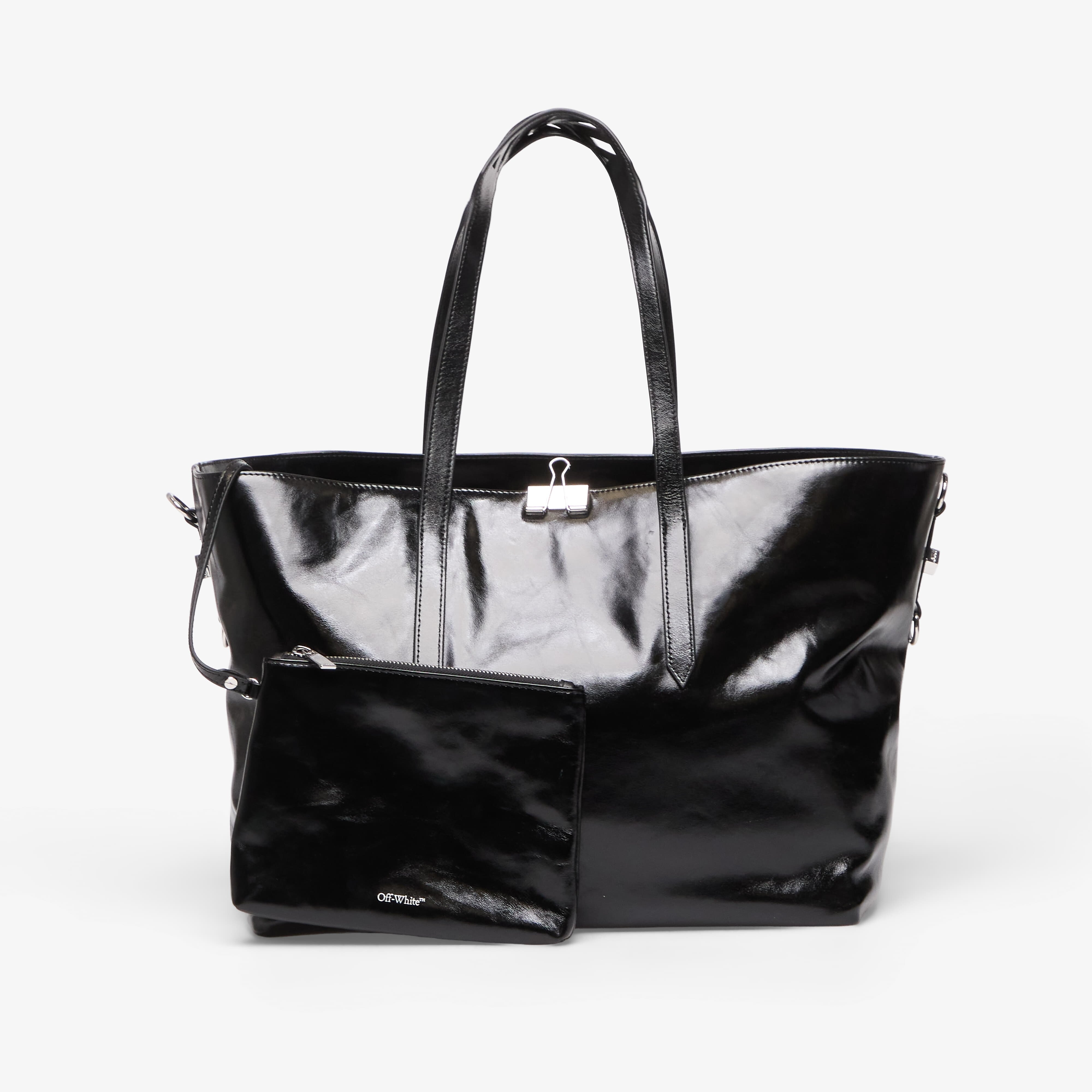 Off-White Чанта Binder Tote Black/ No Color