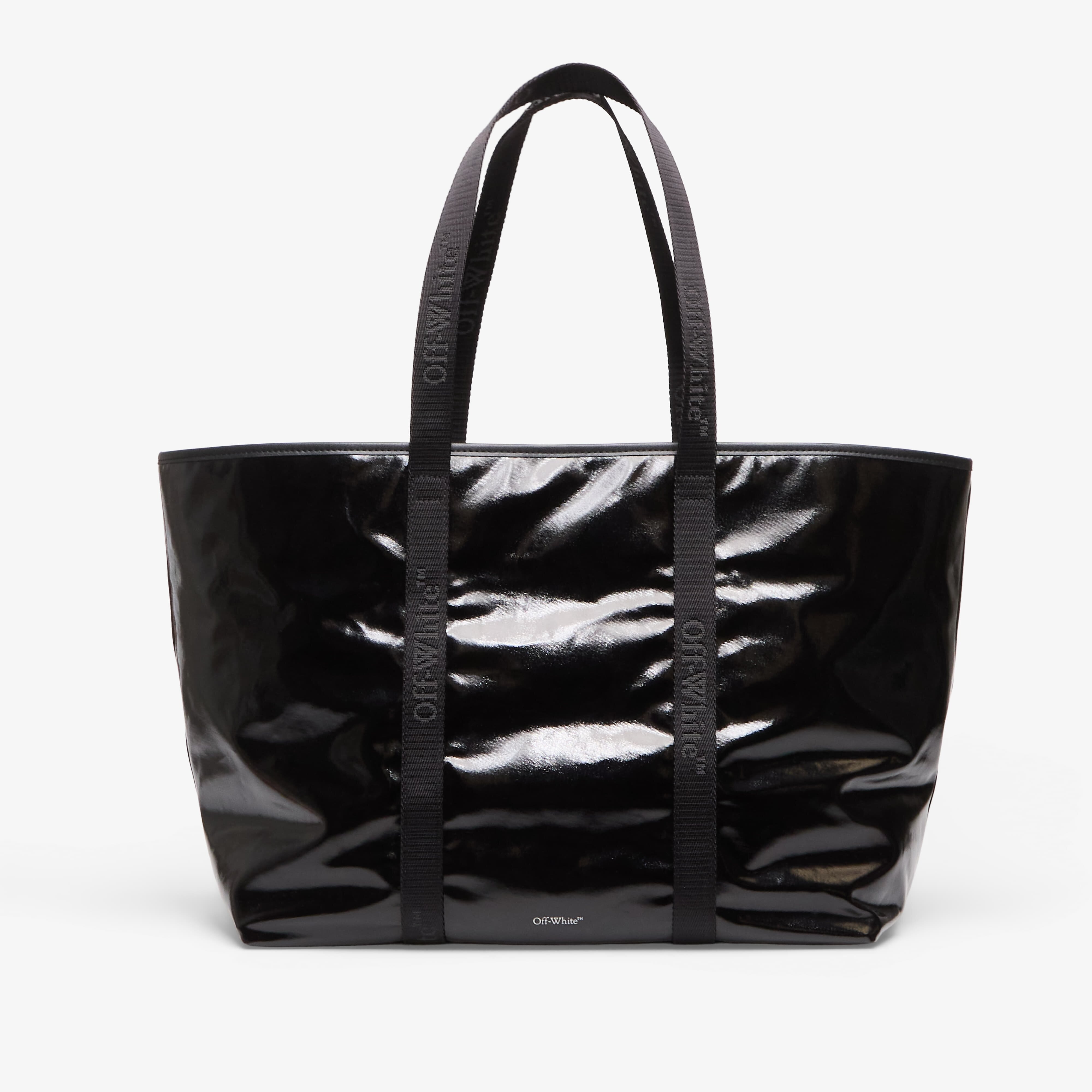 Off-White Чанта Jitney Tote Black/ Black