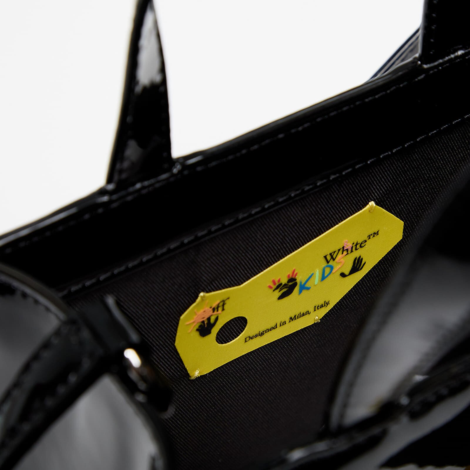 OFF-WHITE KIDS Чанта Arrow Butterfly Mini Bag Black/ White