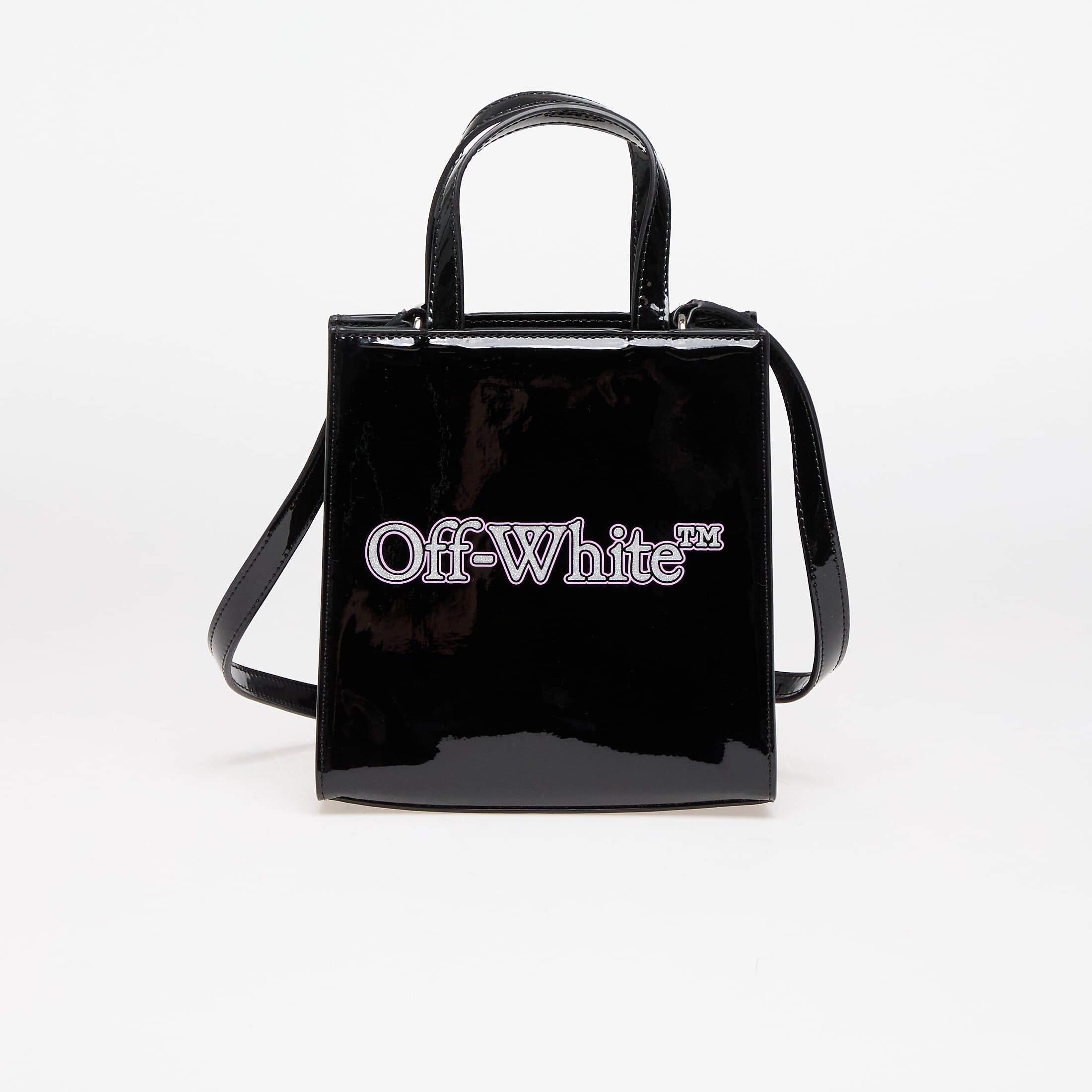 OFF-WHITE KIDS Чанта Big Bookish Mini Bag Black/ Glittered
