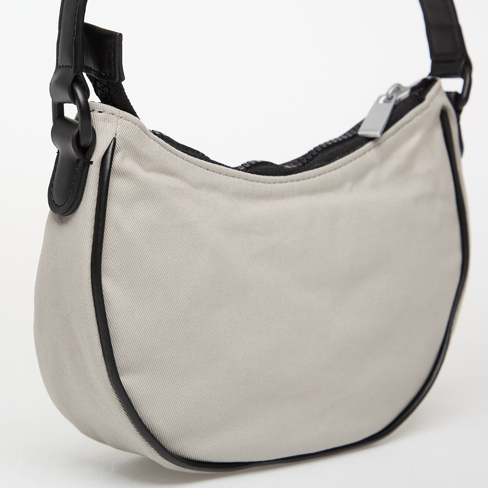OFF-WHITE KIDS Чанта Hobo Bag Light Grey/ Silver