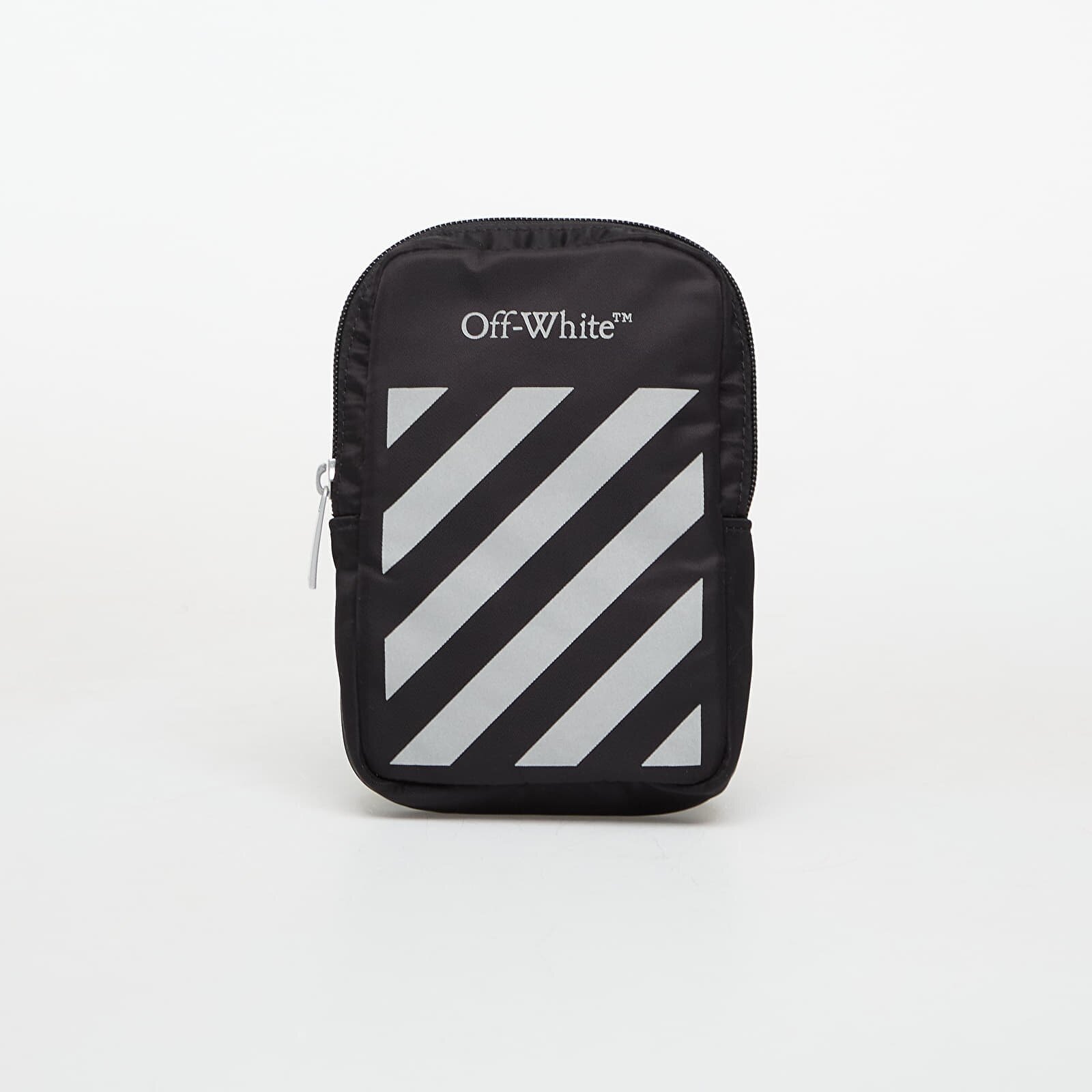 OFF-WHITE KIDS Чанта Reflective Logo Crossbody Bag Black/ Reflec