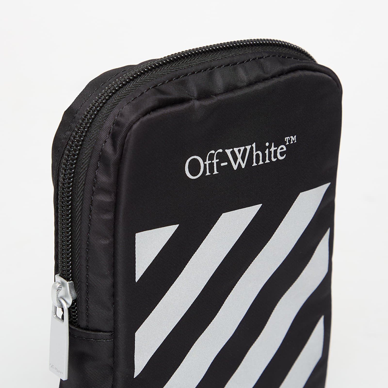 OFF-WHITE KIDS Чанта Reflective Logo Crossbody Bag Black/ Reflec