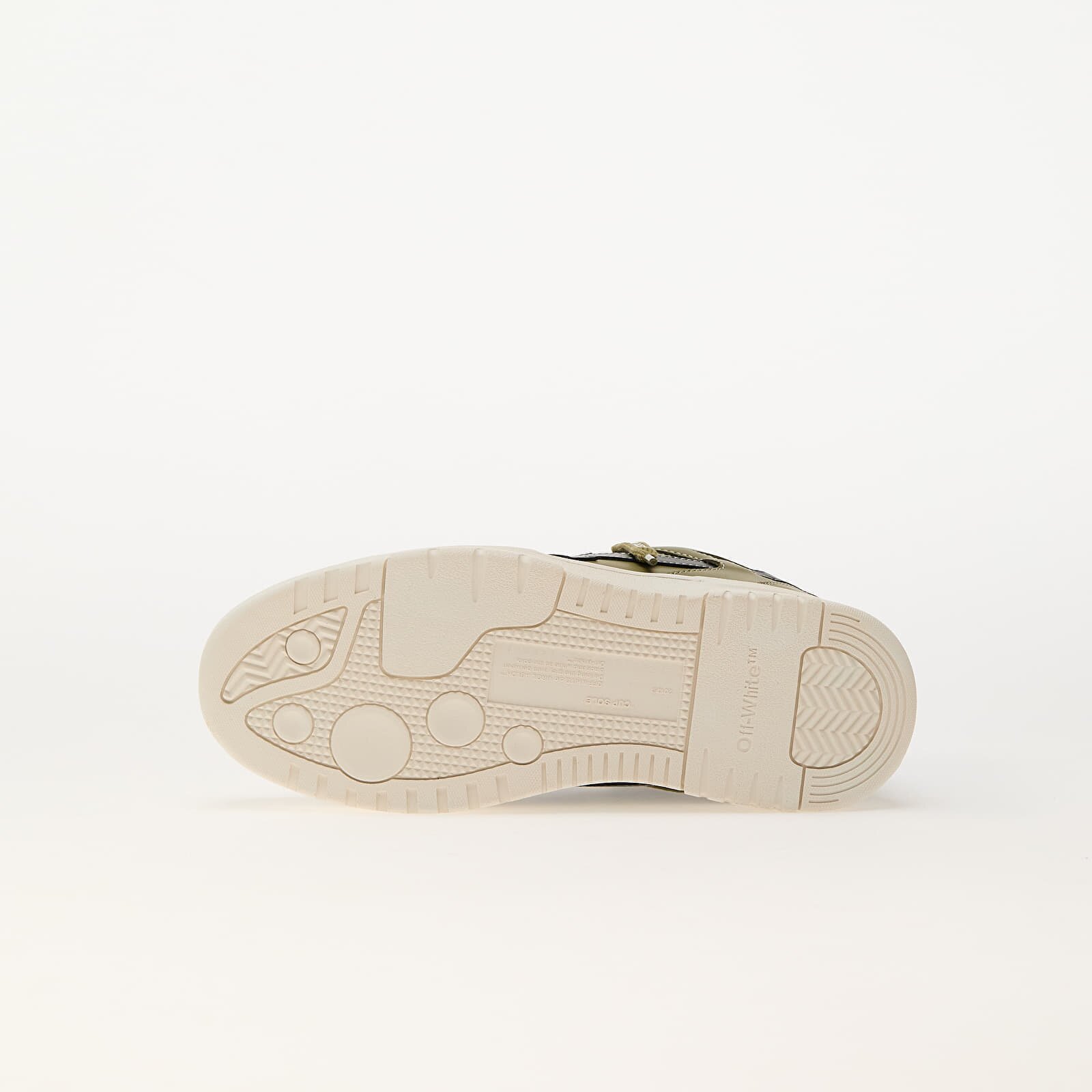 OFF-WHITE KIDS Сникърси Off-White Out Of Office Olive Green - Black