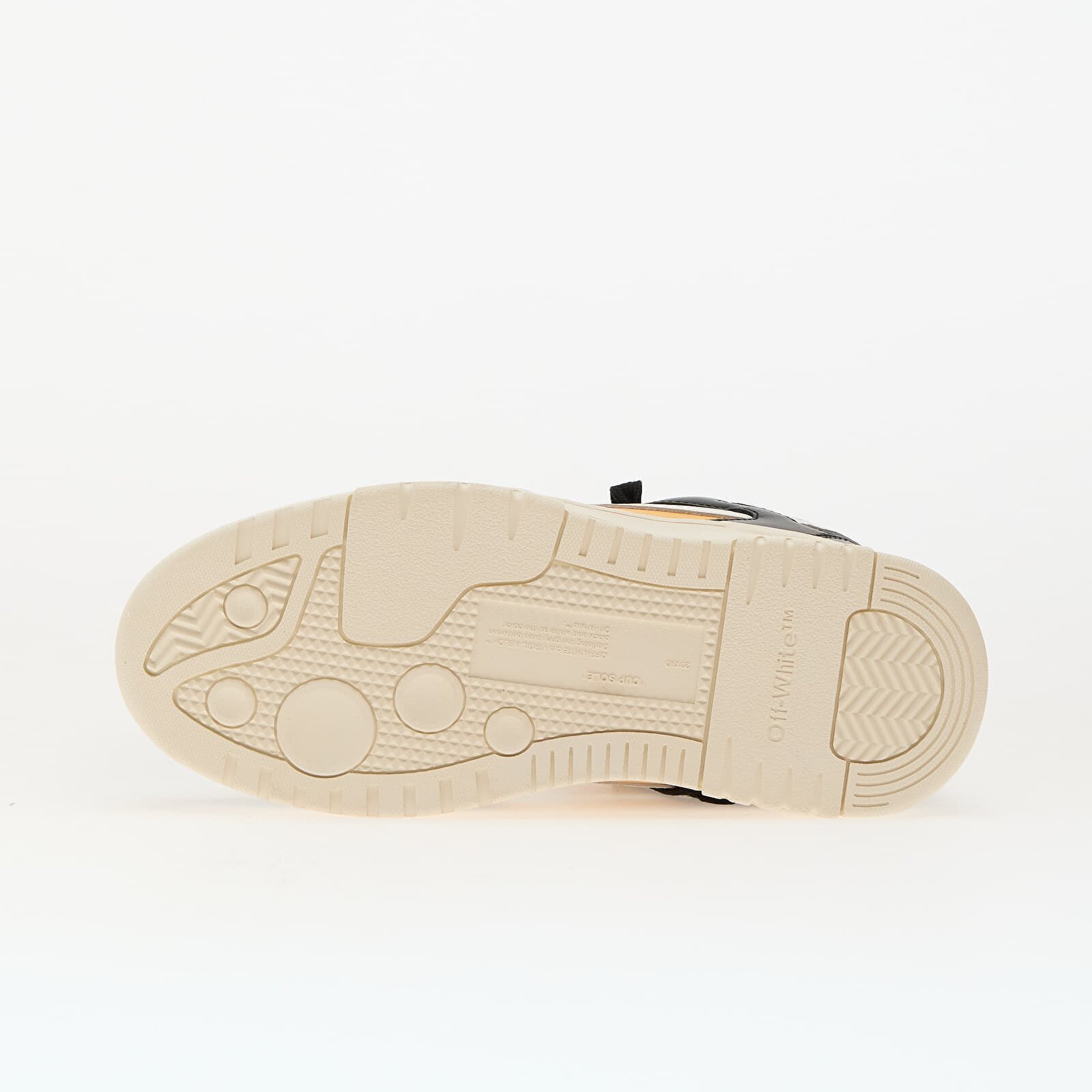 OFF-WHITE KIDS Сникърси Out Of Office Ocher Yellow Black