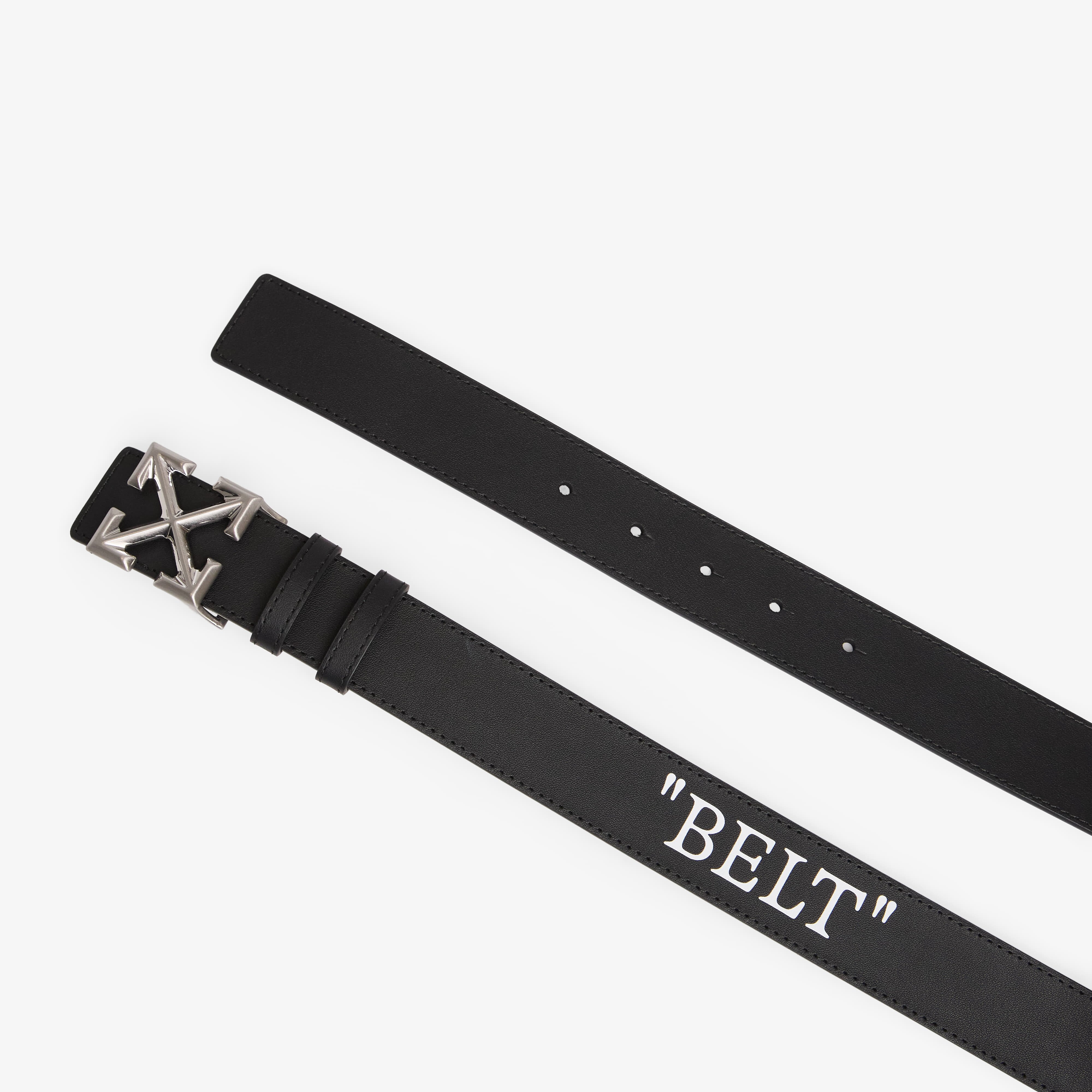 Off-White Колан Arrow Belt Rv 35mm Quote Black/ White