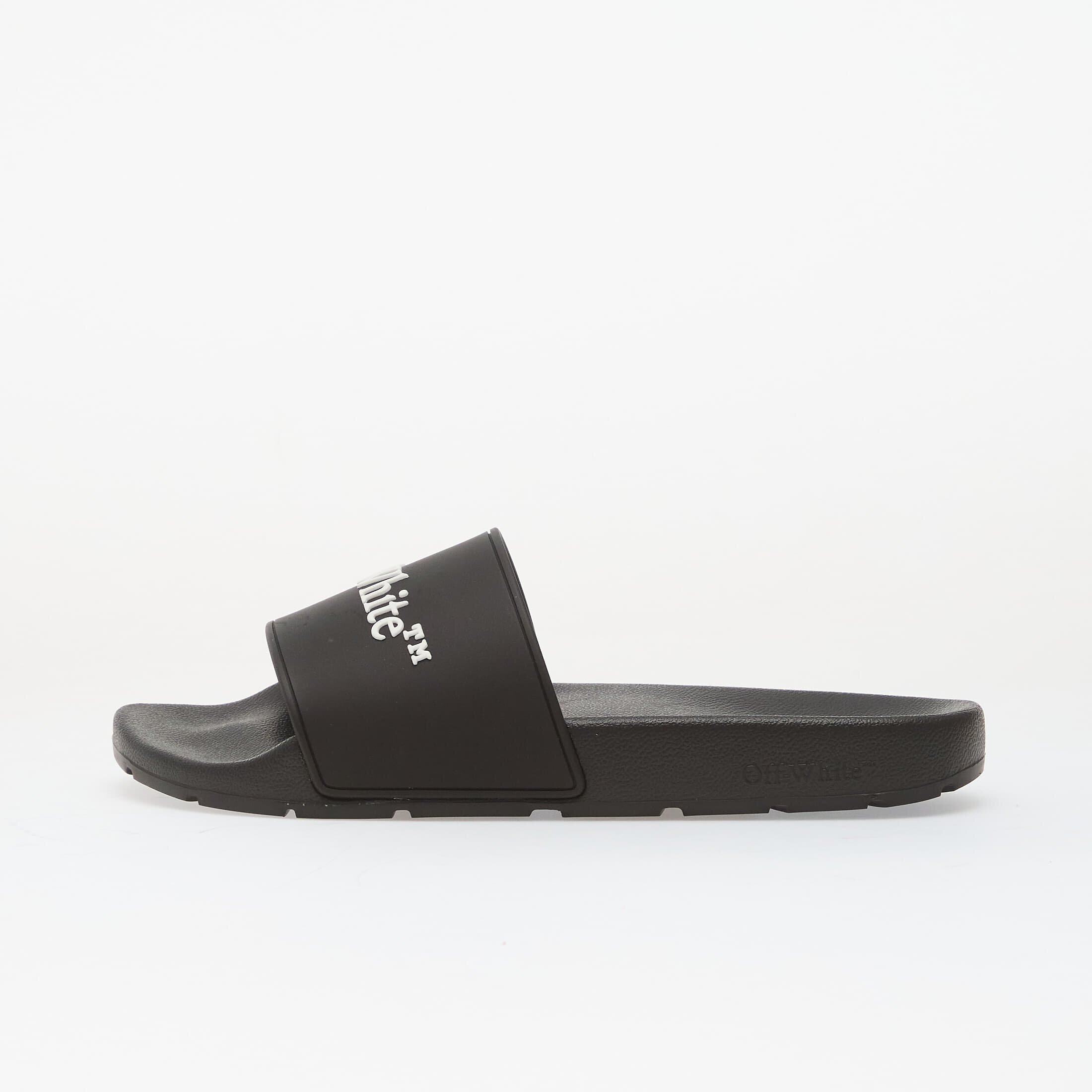Off-White Обувки M-Bookish Sliders-002 Black/ White